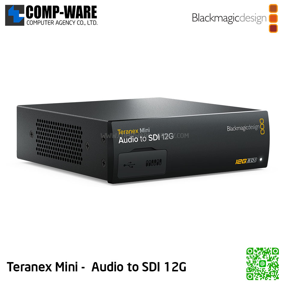 Blackmagic Teranex Mini - Audio to SDI 12G