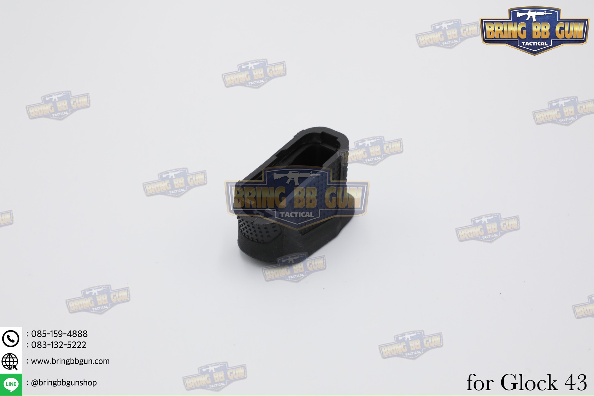 ส้นแม็กกาซีน Glock 43 (ตูดแม็กกาซีน) (Extended Magazine)