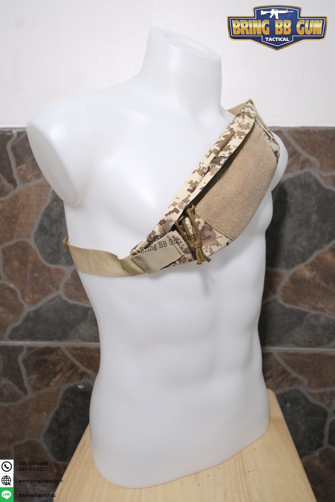 กระเป๋าสะพายข้าง-คาดอก-คาดเอว รุ่น Mini (คาดเอวจักรยาน)