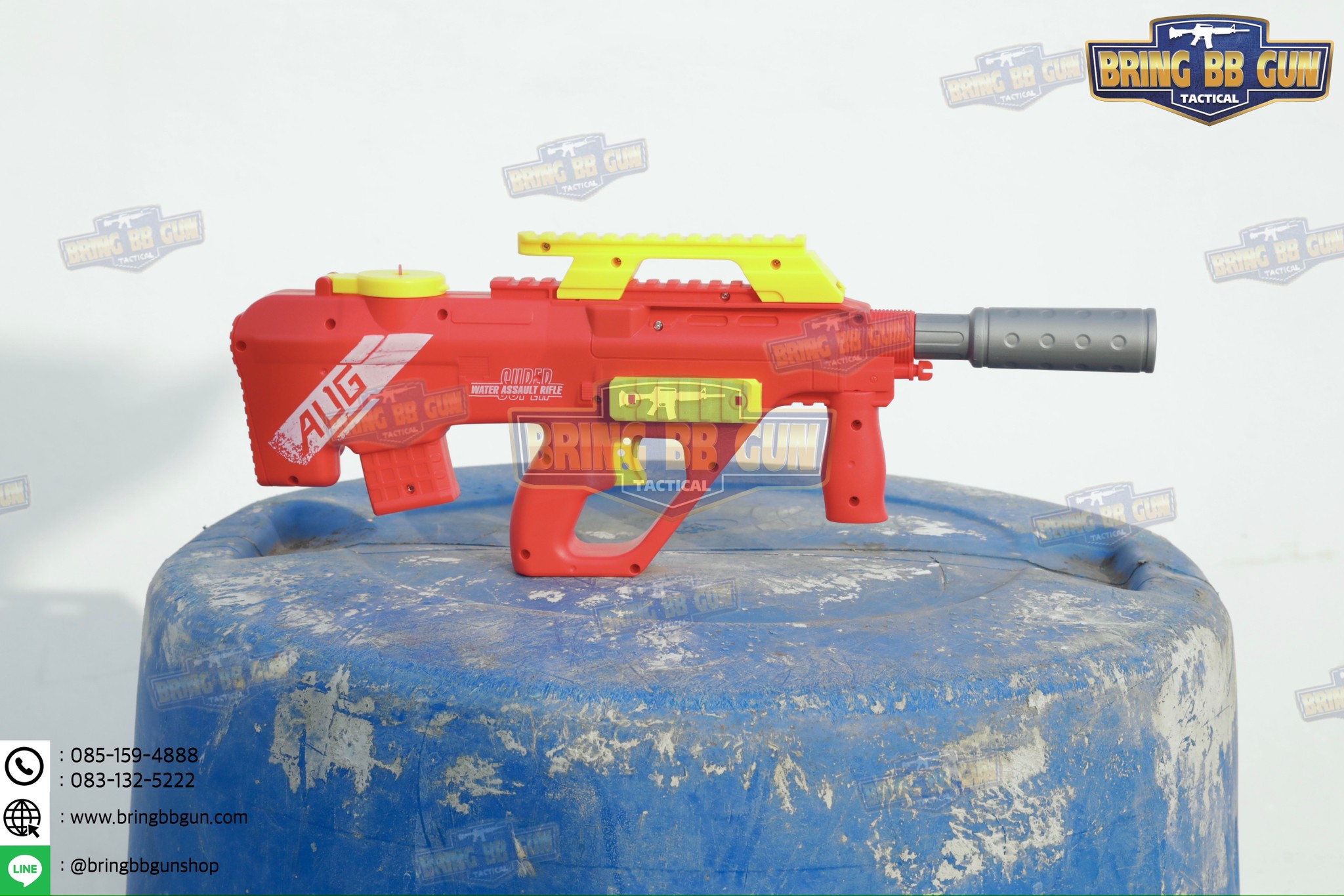 ปืนฉีดน้ำไฟฟ้า รุ่น AUG (ปืนฉีดน้ำของเล่น) (ปืนฉีดน้ำอัตโนมัติ) (ยิงได้ต่อเนื่อง)