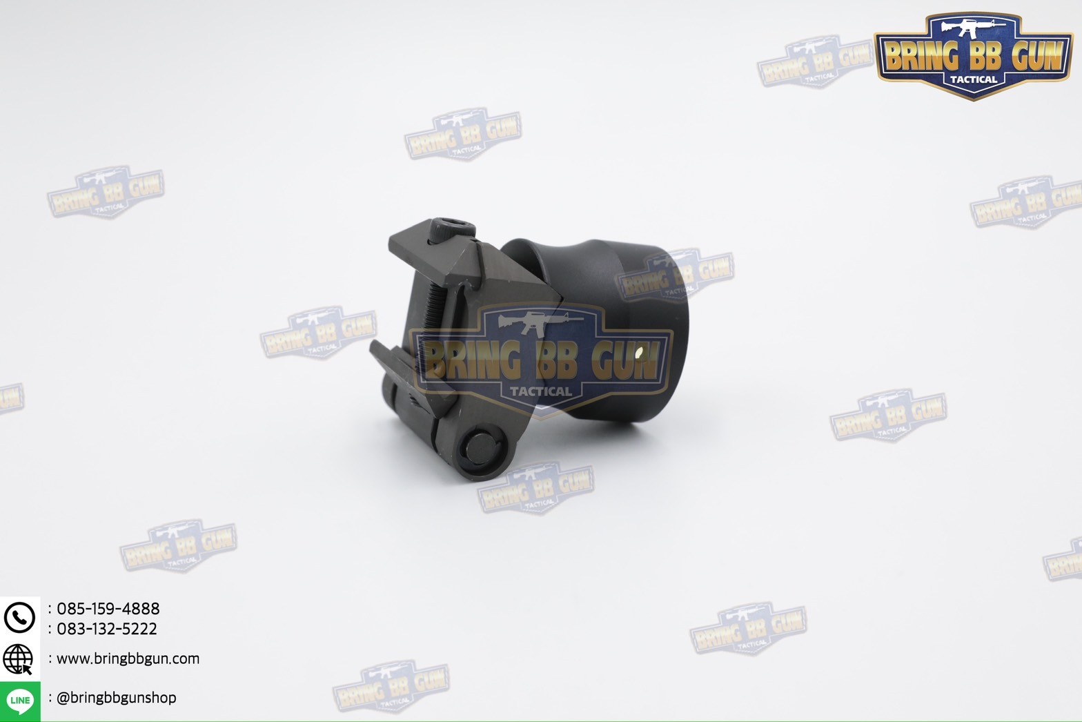 Adapterแบบพับได้แปลงท้ายระบบ1913ให้ใช้แกนพานท้ายทรงAR สำหรับ Sig Sauer MPX/MCX (1913 Interface Folding Knuckle) (Folding Stock Adapter for M1913 Rail) (Stock Adapter) (1913 Adapter) (Sig Sauer) (MCX) (MPX) (1913)