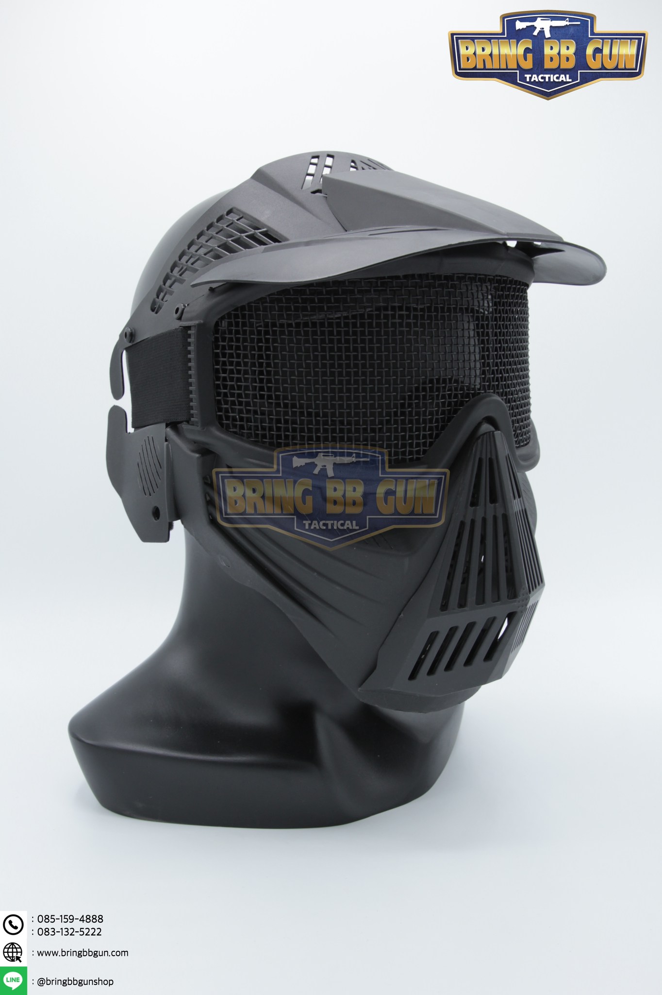 หน้ากากชาวนา รุ่นเลนส์ตระแกรง (หน้ากาก Troy)