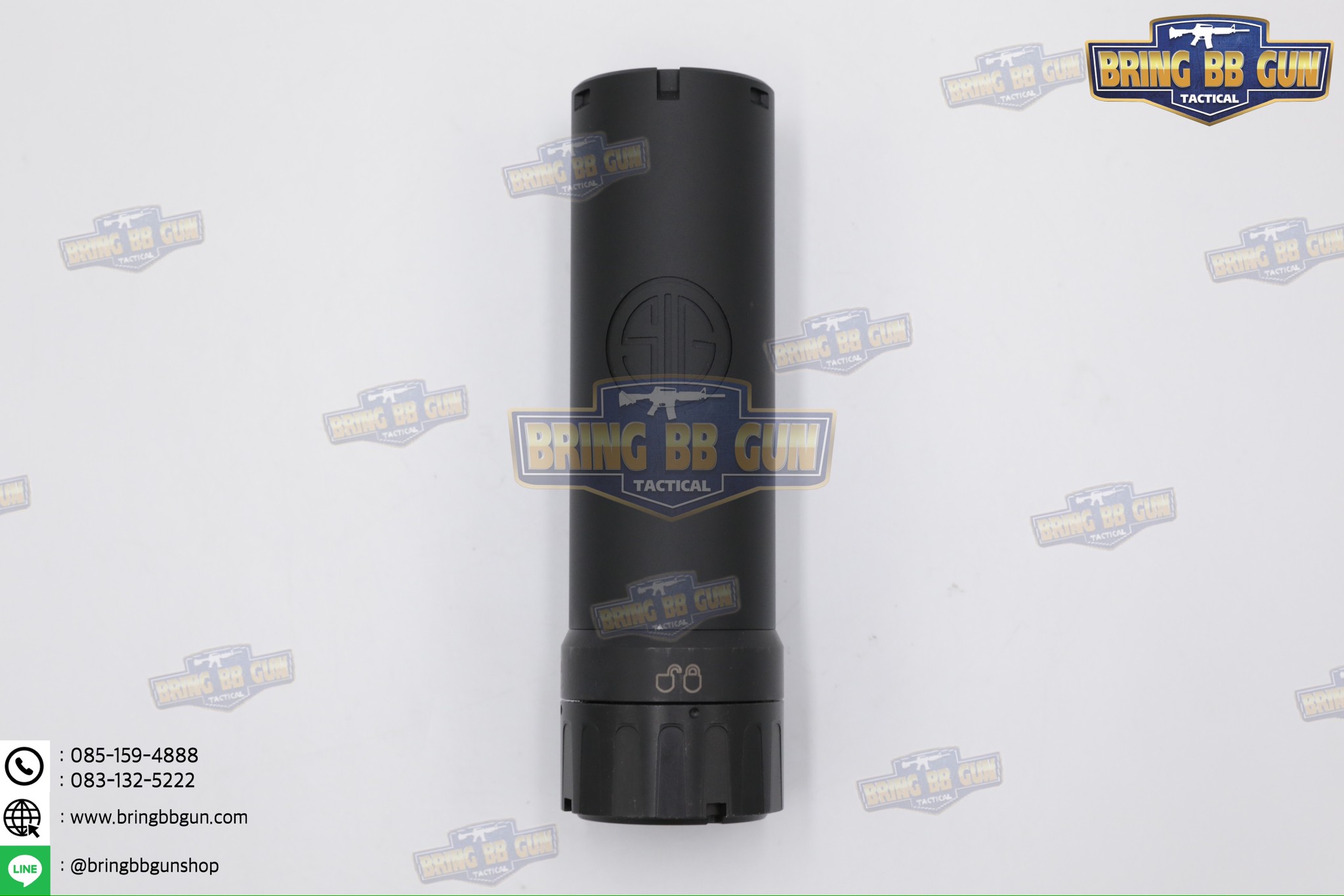 เก็บเสียง+ปลอกลดแสง ทรง Sig Sauer (Sig Sauer Suppressor)