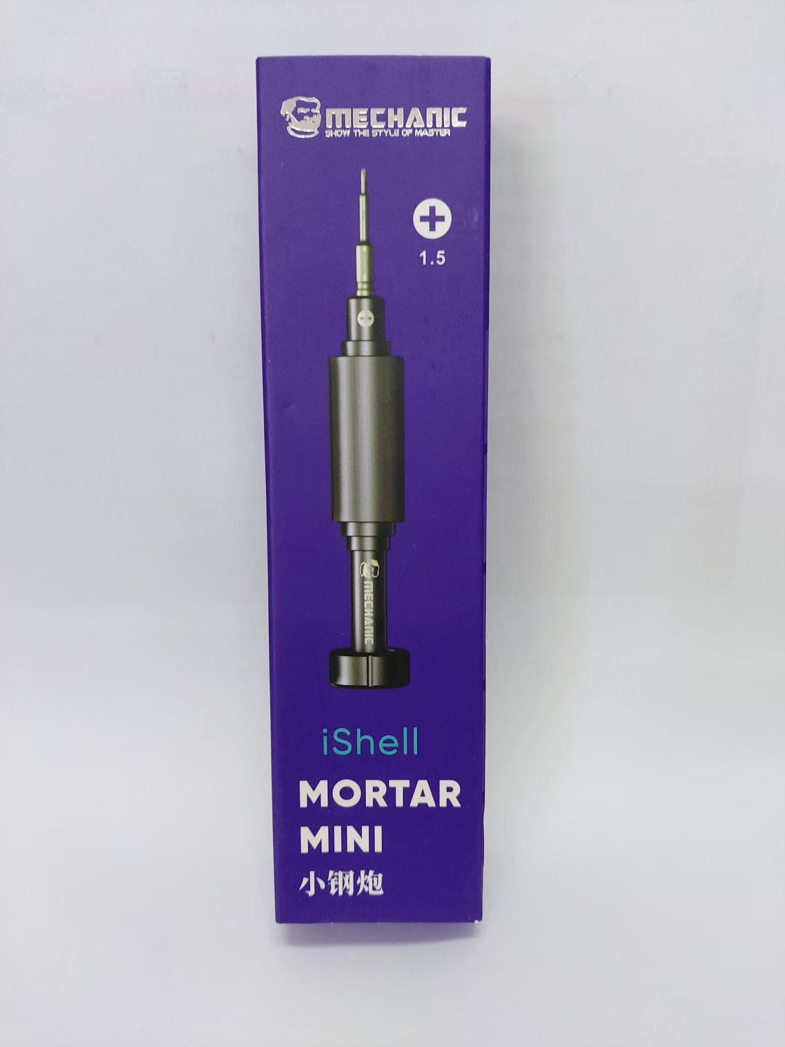 Mortar mini iShell ไขควง 4 แฉก 0.6 MM. (MECHANIC) SKU-03206