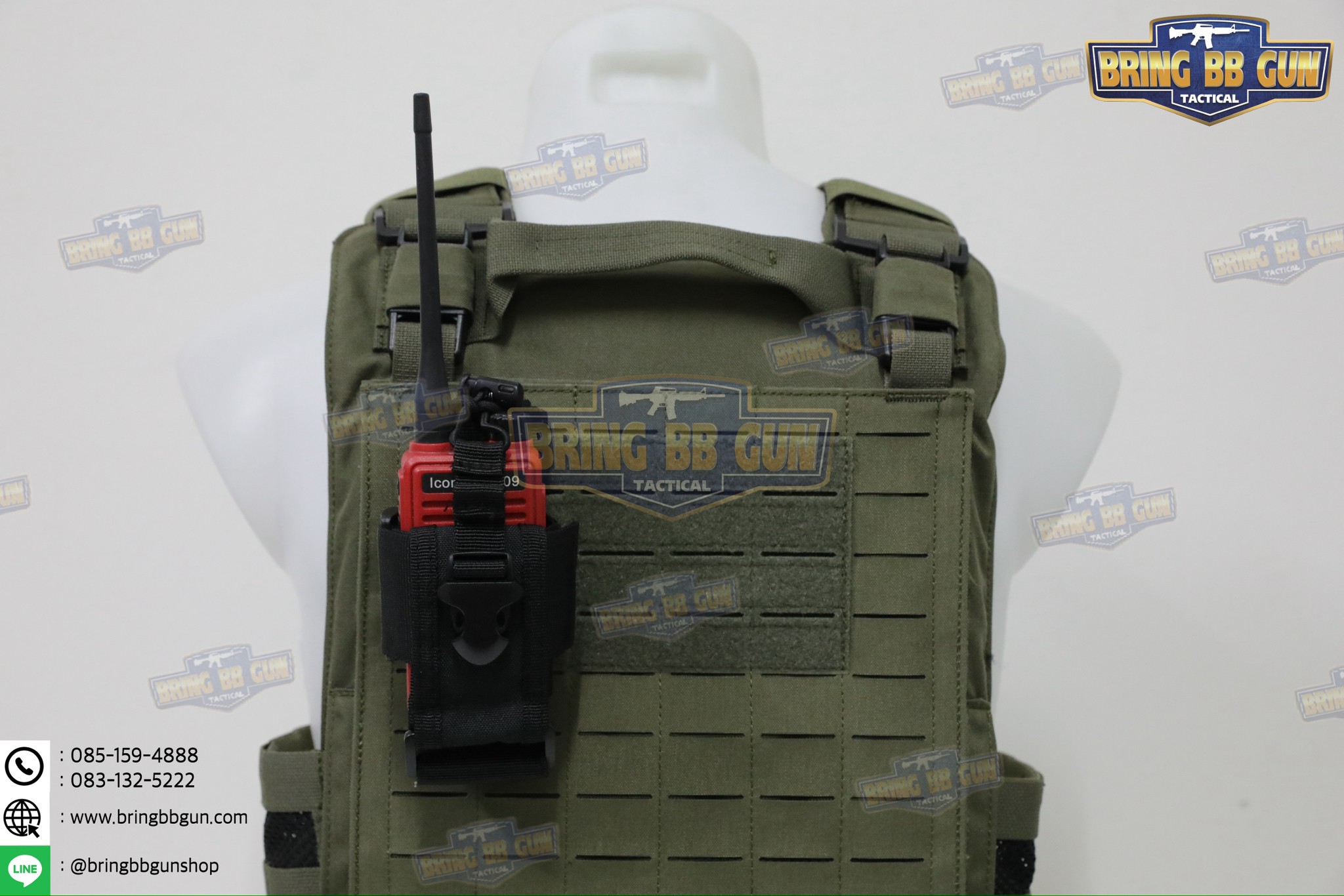 ซองวิทยุสื่อสารแบบผ้า Universal (ซองวิทยุสื่อสารแบบผ้า ปรับใส่ได้ทุกรุ่น) (Radio Holster)