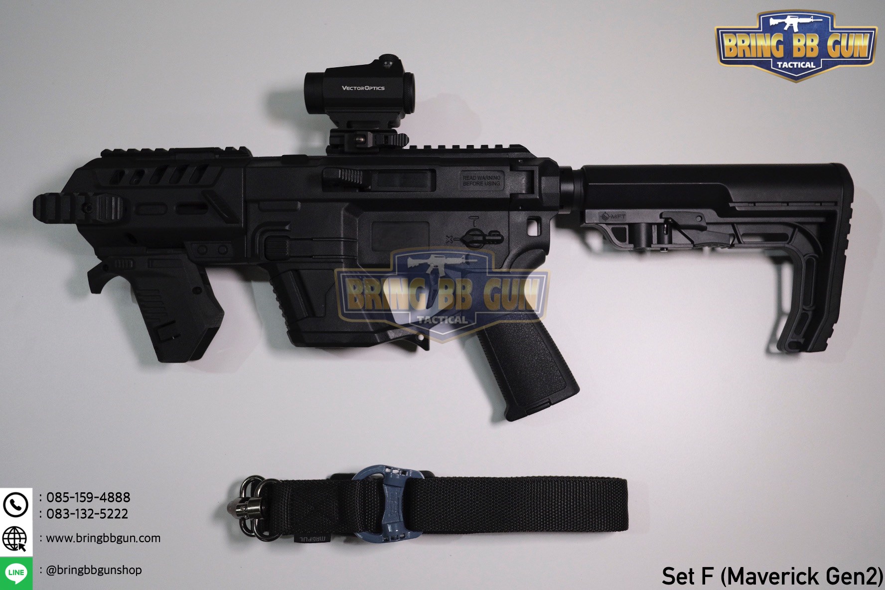 ชุดประกอบ (Set) R-02 สำหรับ Glock (Toy Version)