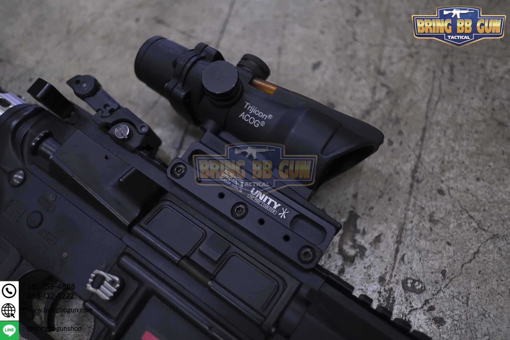 ดอท Acog + ขาจับดอทAcog Unity (Trijicon Acog + Unity FAST™ COG Series Mount) (ดอท Trijicon Acog + Unity FAST COG Series Mount) (เรทดอท Acog + ขา Unity) (Acog + ขายกสูง)