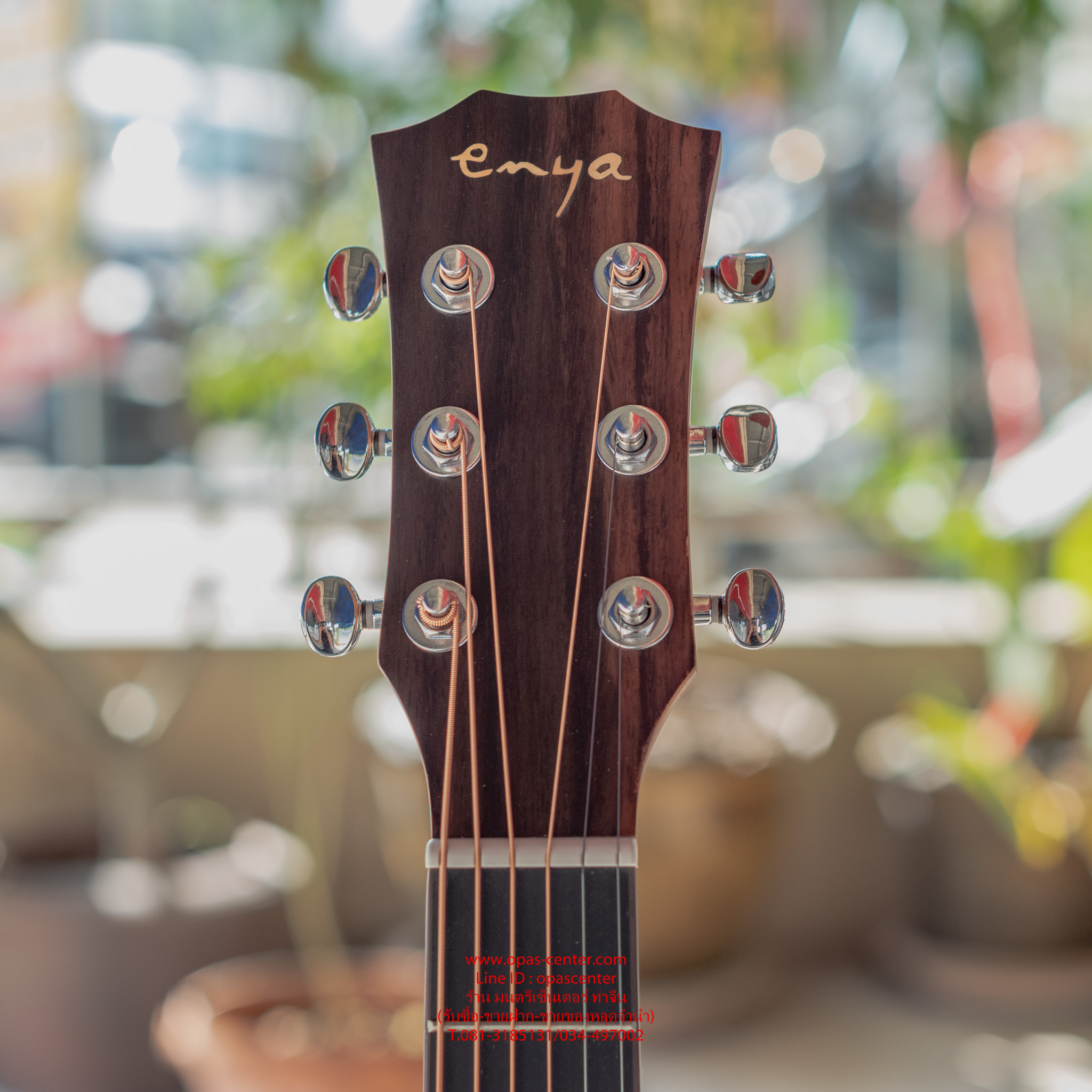 กีต้าร์เบบี้ ไฟฟ้า Enya 36 นิ้ว ของใหม่ รุ่น EB-01 ไม้มะฮอก ลูกบิดเหล็ก งานสวย เสียงดี EQ KLT-1 จูนเนอร์ในตัว