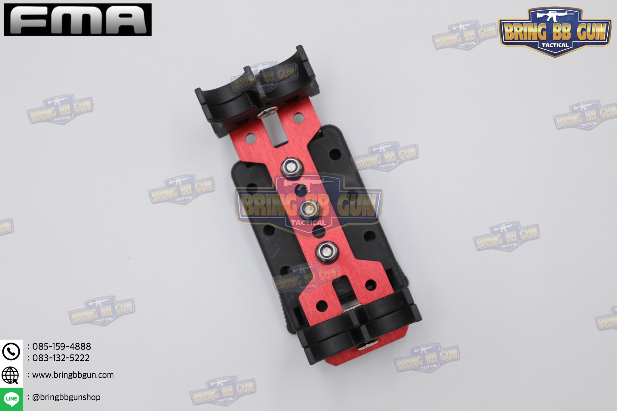 จิงโจ้ใส่กระสุนลูกซอง 4 นัด (แผงกระสุนลูกซองจิงโจ้โหลดเร็ว 4 นัด) ยี่ห้อ FMA รุ่น บอดี้อลูมิเนียม FMA Pratical 4Q shotshell Carrier（CNC)