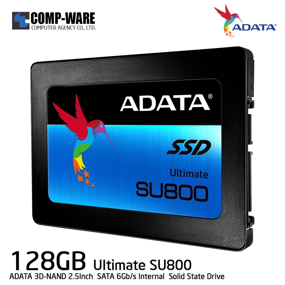 ADATA SSD Ultimate SU800 128GB 3D-NAND 2.5Inch SATA-III Internal Solid State Drive (ASU800SS-128GT)