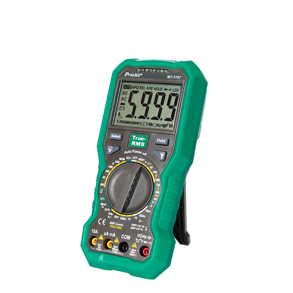 MT-1707 (CN) ดิจิตอลมัลติมิเตอร์ 3-5/6 True RMS MT-1707 PRO'S KIT (CN)