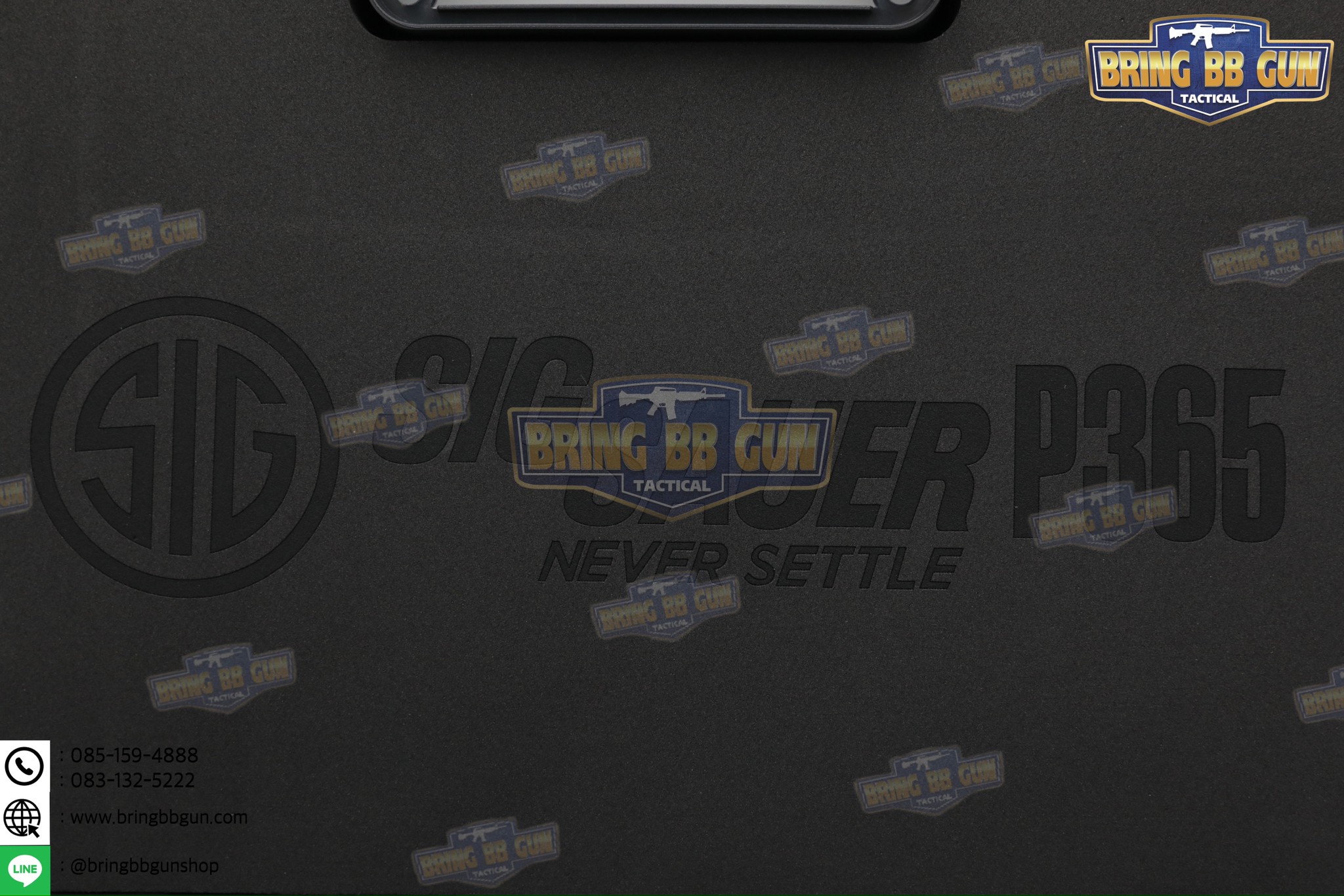 กล่องปืนสั้น Sig Sauer (กล่องปืนสั้น B10) (เคสกันกระแทรก) (Lockable Pistol Case)