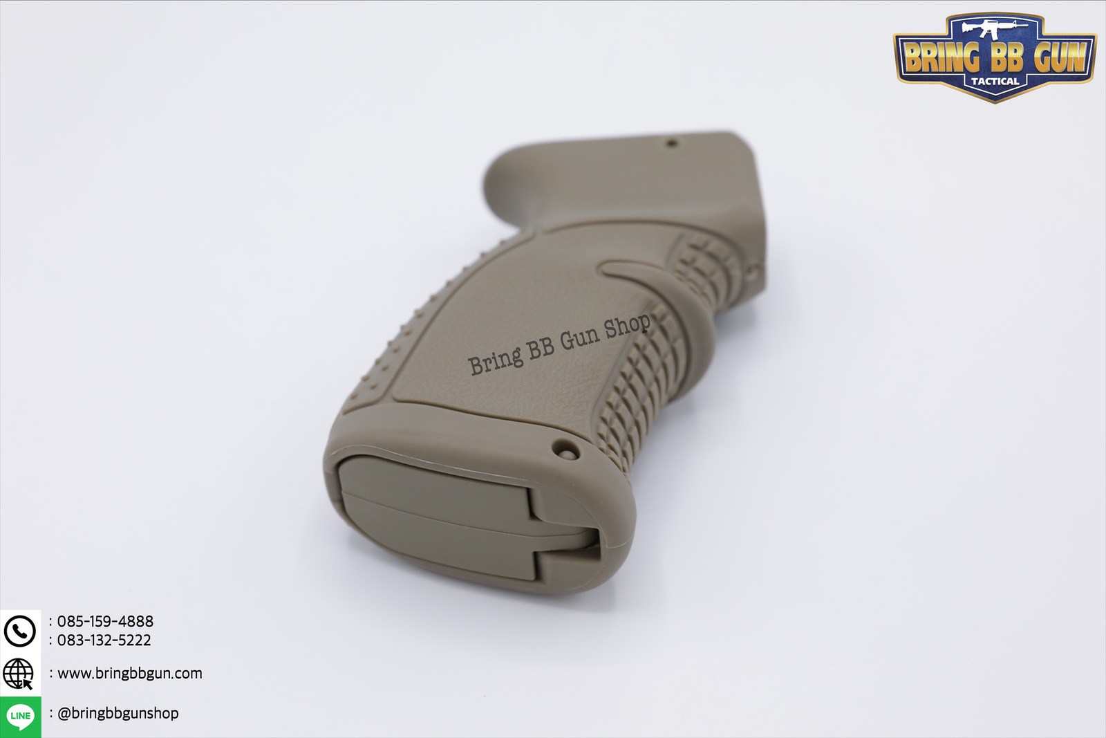 กริ๊ปมือหลังAK ระบบ GBB ยี่ห้อ FAB Defense รุ่น Rubberized Eronomic (กริ๊ปมือแก็ส)