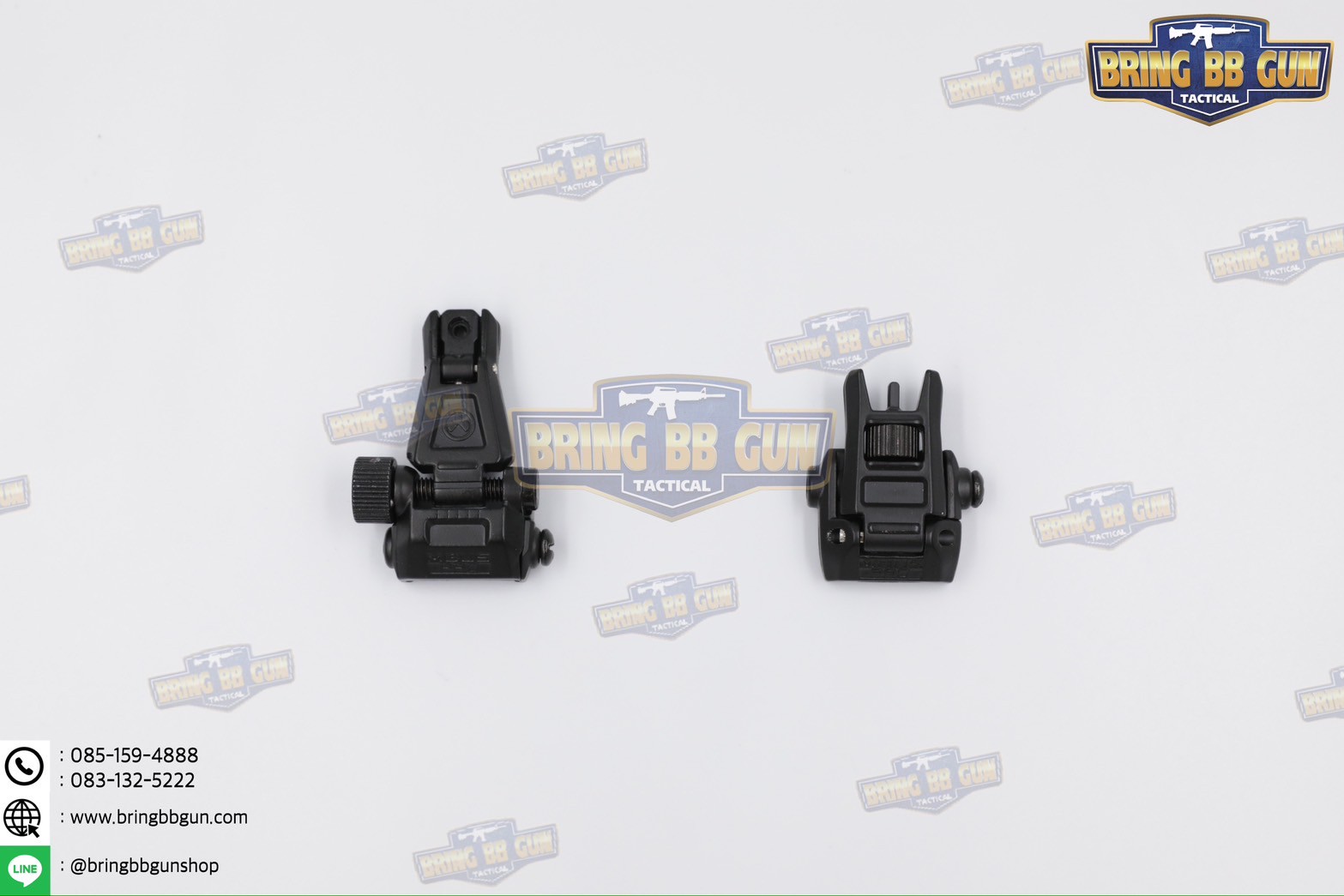 ศูนย์หน้า-หลังพับได้แบบโลหะ รุ่น MBUS PRO