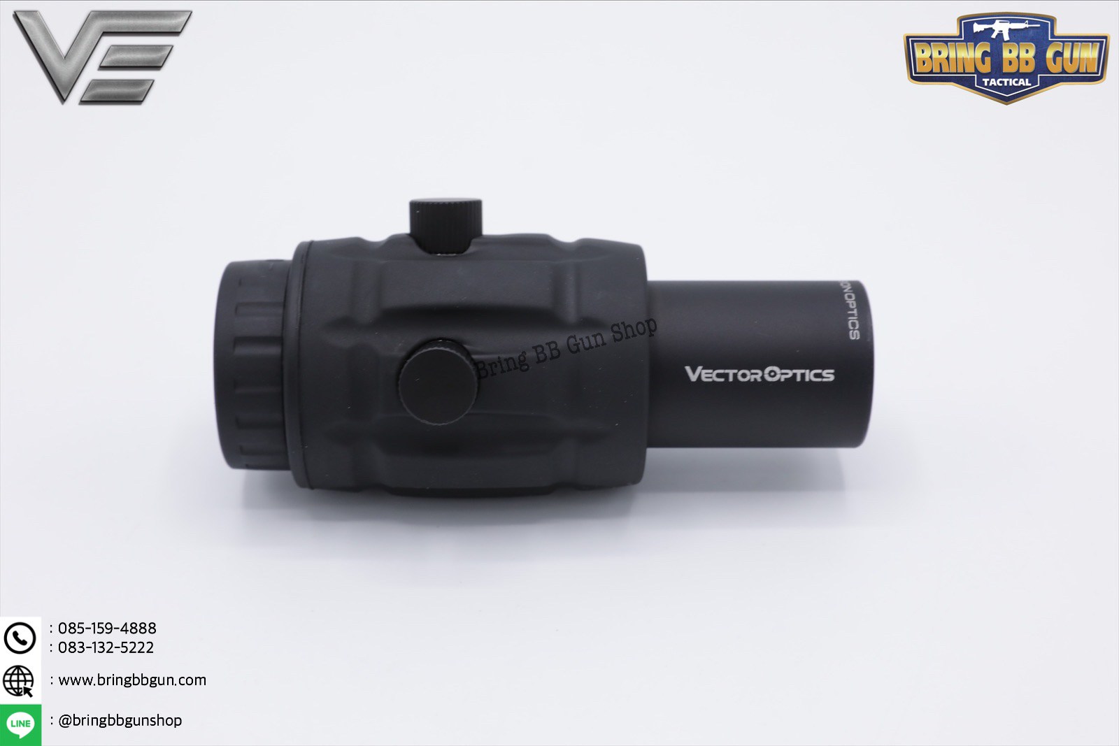 ซูมหลังดอท ยี่ห้อ Vector Optics รุ่น 3x Magnifier (Vector Optics 3x Magnifier with Flip Side Mount)