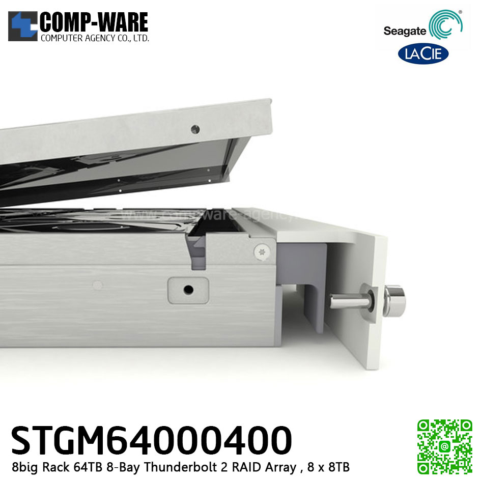 Seagate LaCie 64TB 8big RAID Thunderbolt2 Rack [7200rpm] - enterprise class drives STGM64000400