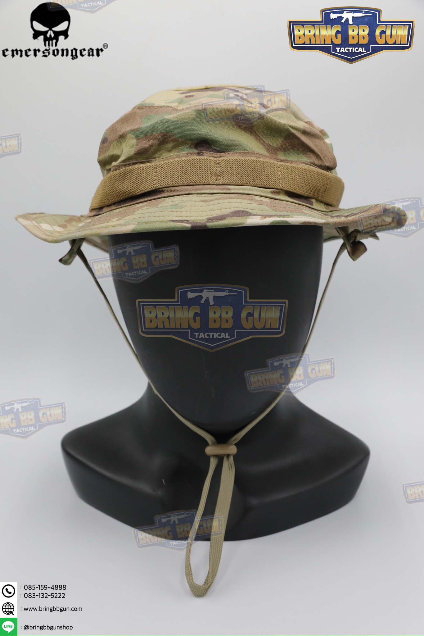 หมวกปีกกลม (ปีกสั้น) ยี่ห้อ Emerson (Tactical Short Brim Boonie Hat) (Boonie Hat)