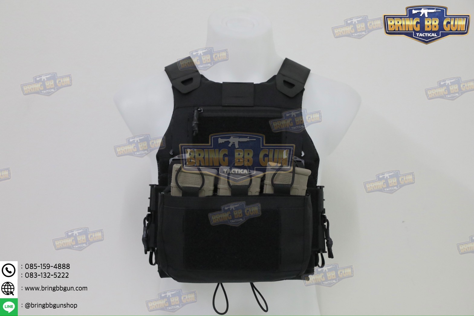 เสื้อเวส FCSK 3.5 (เสื้อเวส FCSK 3.0 + เพ้าแม็กกาซีน DOPE (5.56 แบบ3ช่อง)) (FCSK 3.5 Plate Carrier) (FCSK 3.0 + DOPE (5.56 แบบ3ช่อง))