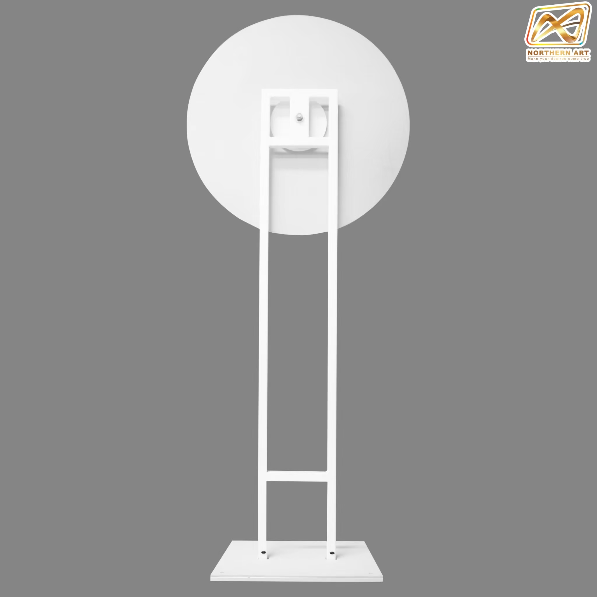 เกมส์วงล้อแม่เหล็ก รุ่นฐานเหล็ก ขนาดวงล้อ 60-80 ซม. สูง 155-164 ซม. ถอดประกอบได้ แผ่นจิ๊กซอสามเหลี่ยม แกะเปลี่ยนได้