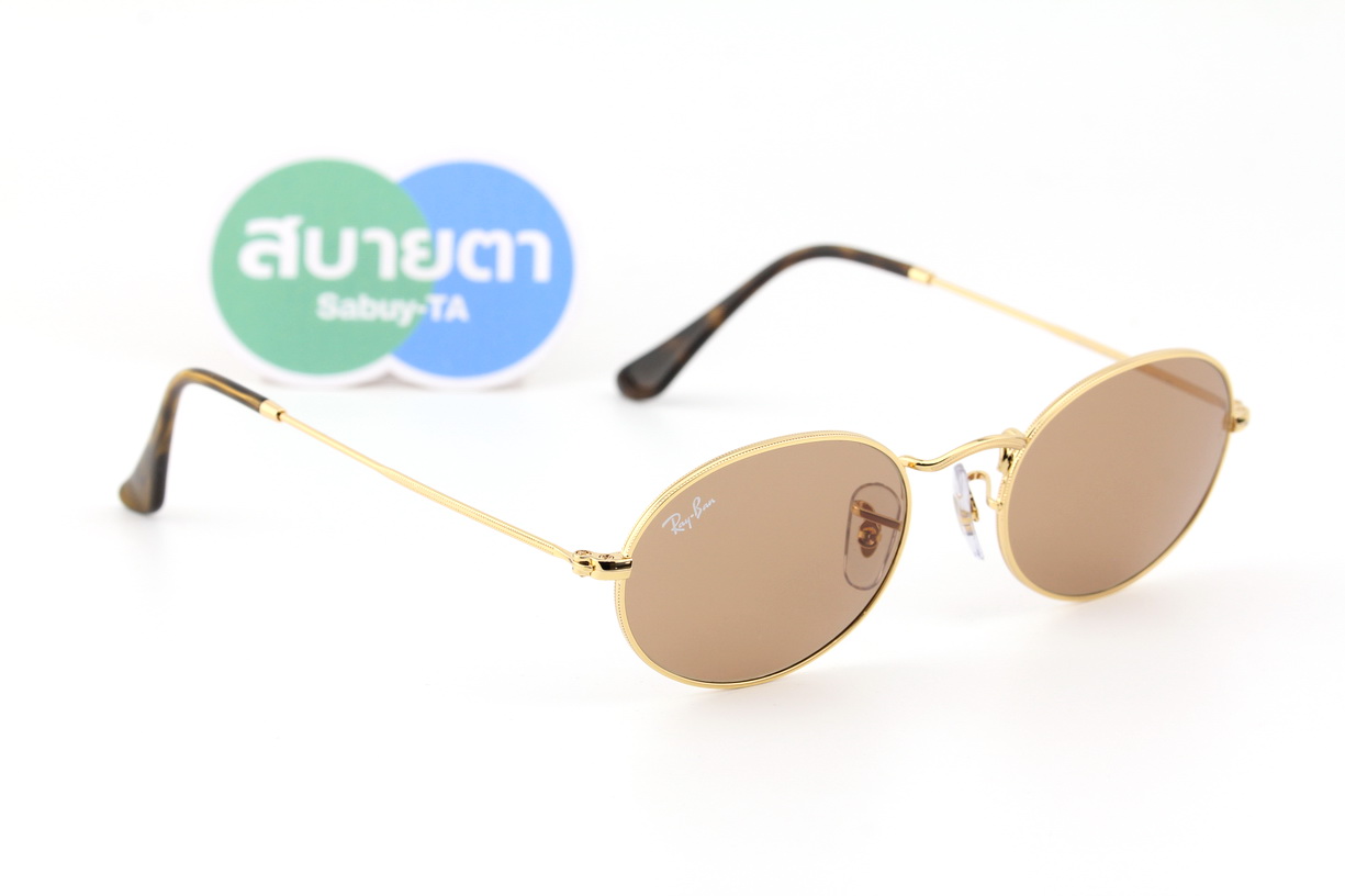 RayBan Oval RB3547 001/53 (ทรงรี)