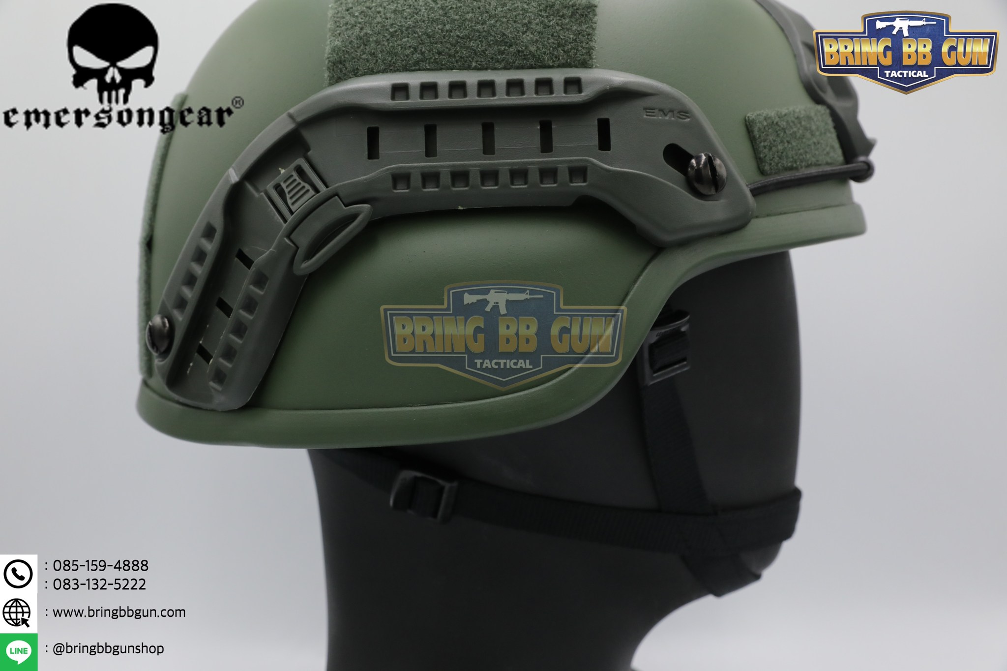 หมวก Mich 2000 ยี่ห้อ Emerson (EMERSON ACH MICH 2000Helmet-Special action version) (ACH Mich 2000 Helmet)