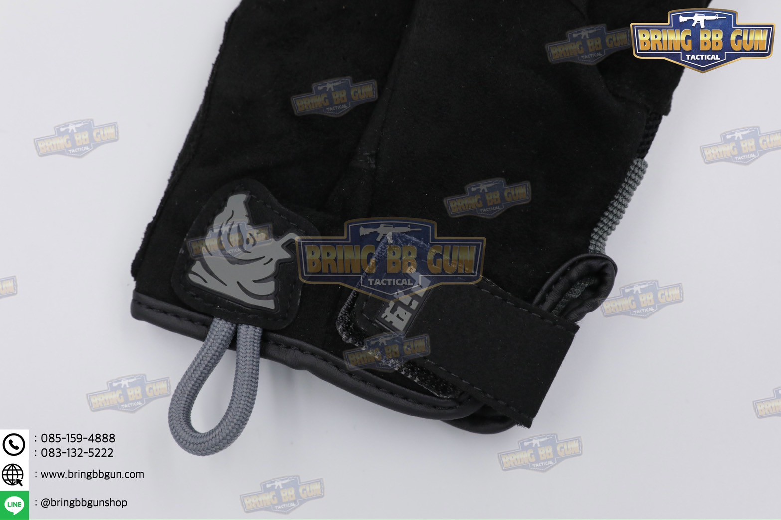 ถุงมือเต็มนิ้ว ทรง Alpha (Tactical Glove) (ถุงมือหมูป่า) (Full Dexterity Tactical Glove)