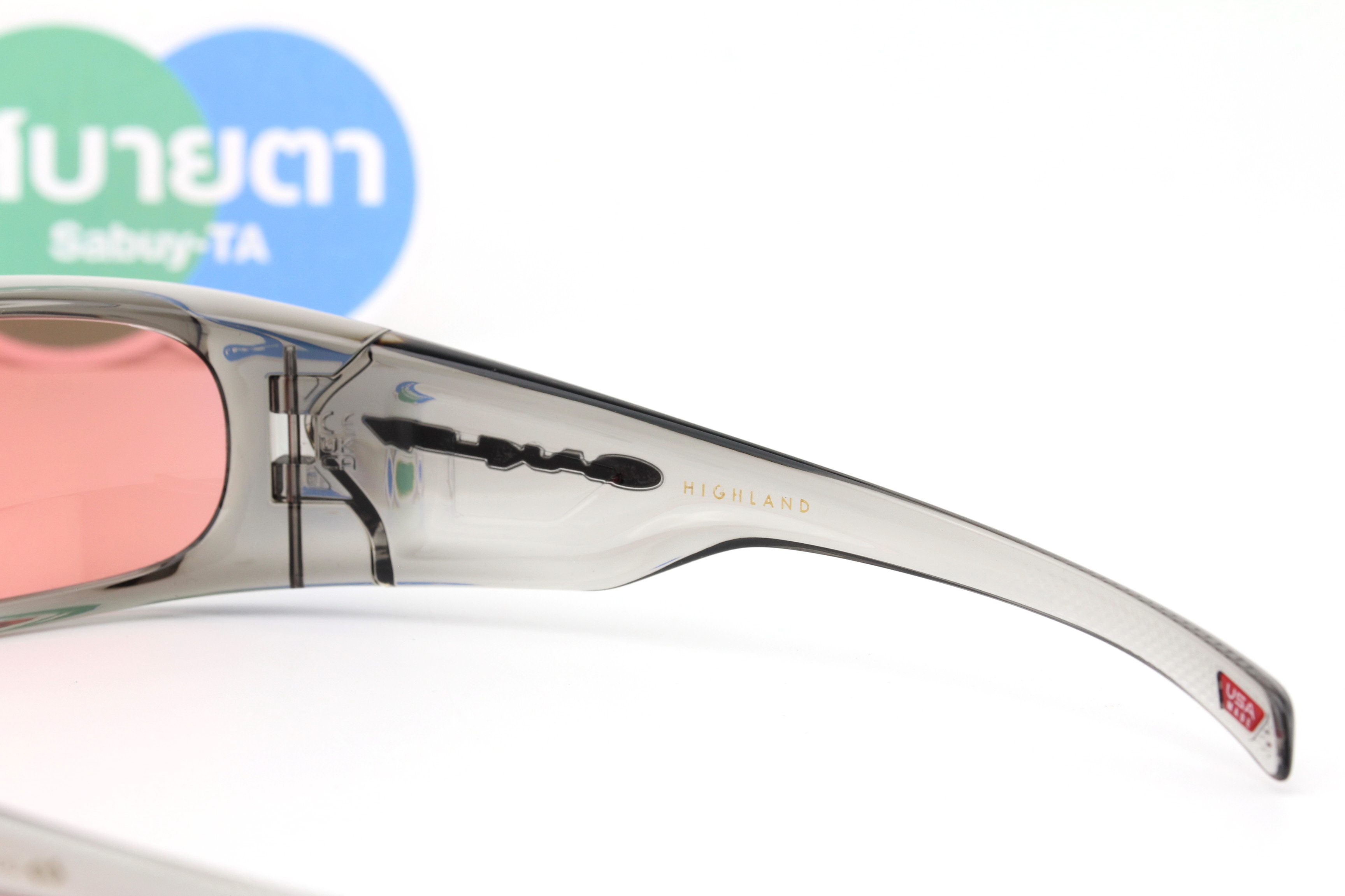 OAKLEY HIGHLAND Grey Ink/Phizm Peach OO9522-03