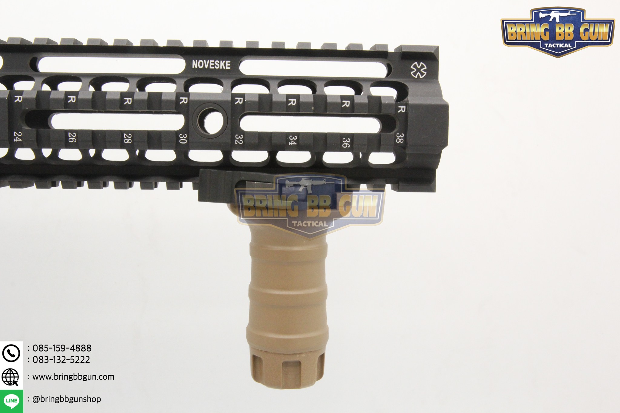 กริ๊ปมือหน้า Tango Down รุ่นสั้นปลดไว (Tango Down Vertical Fore Grip QD)