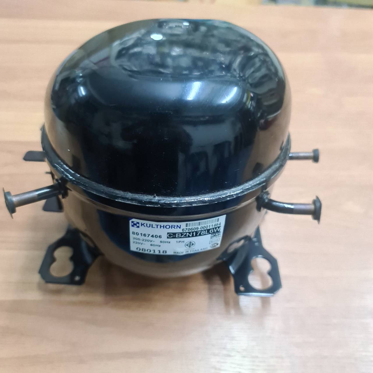 0000647 คอมเพรสเซอร์ ตู้เย็น ตู้แช่ รุ่น C-BZN178L6W น้ำยา R134a