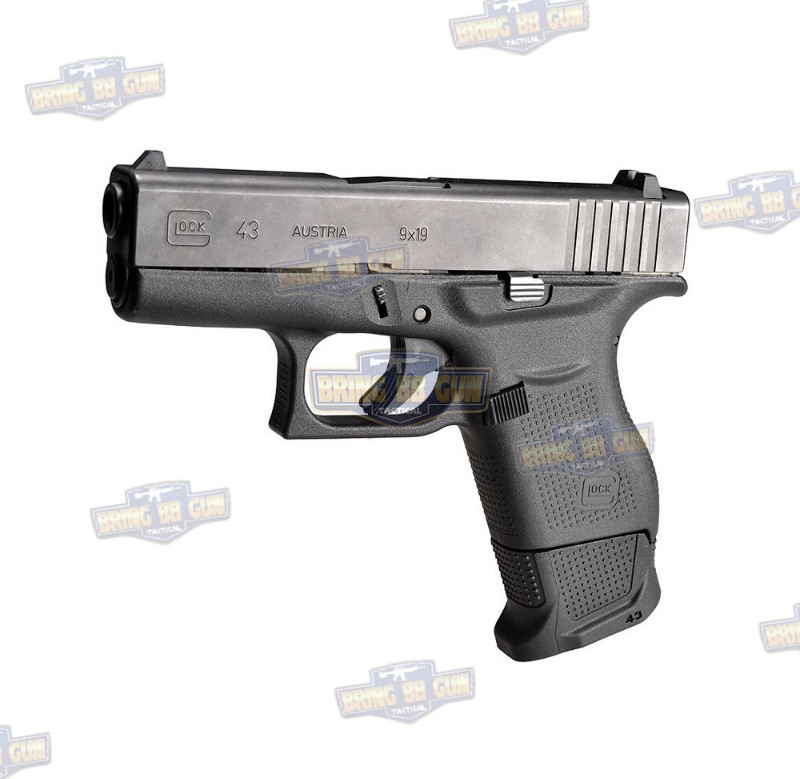 ส้นแม็กกาซีน Glock 43 (ตูดแม็กกาซีน) (Extended Magazine)