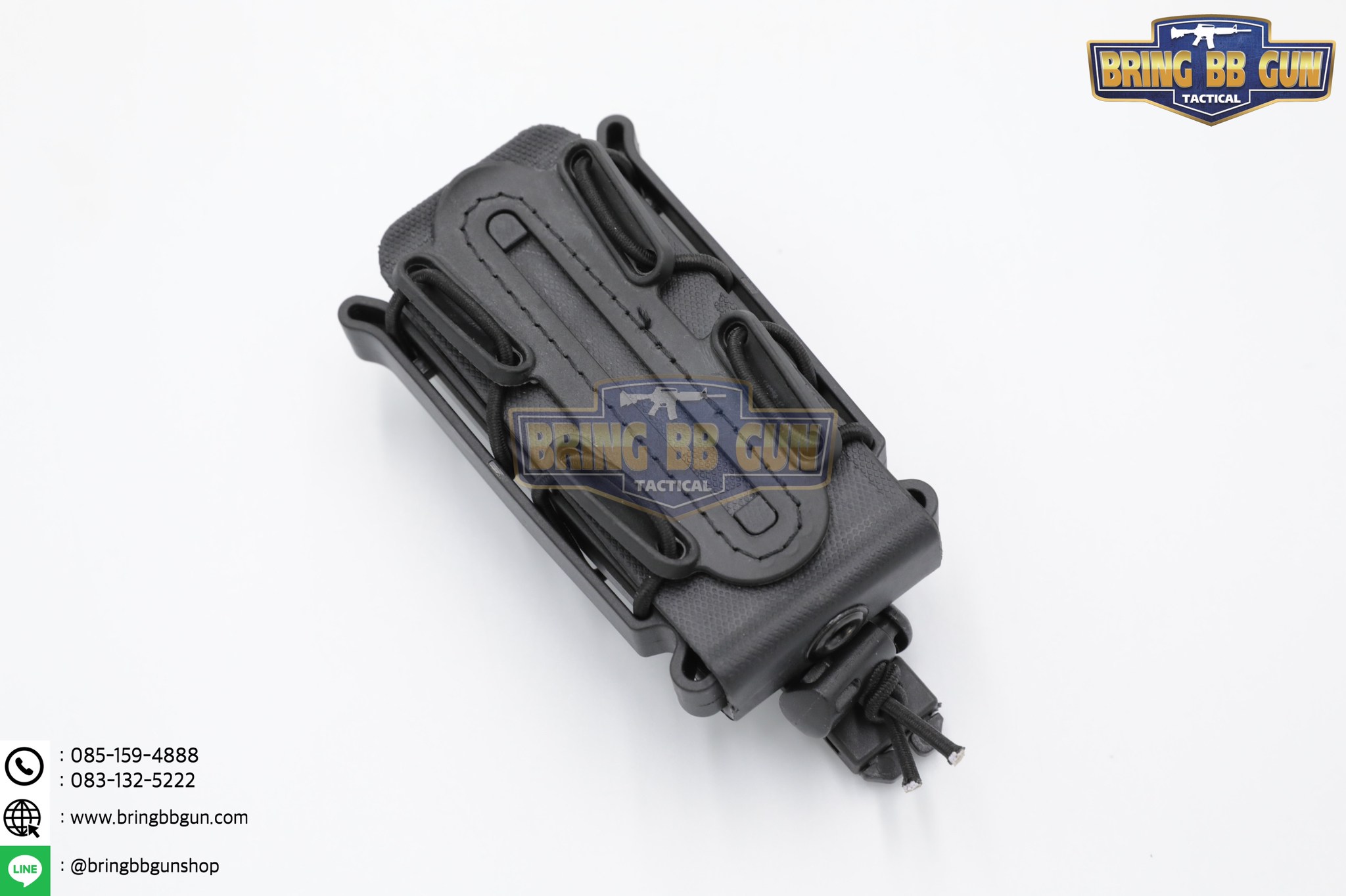 เพ้าเเม็กกาซีน Scorpion Soft Shell 9mm.&.45cal (ซองแม็กกาซีนปืนสั้น Scorpion Soft Shell) Scorpion Shape Soft Shell Magazine Pouch (9mm.&.45cal)