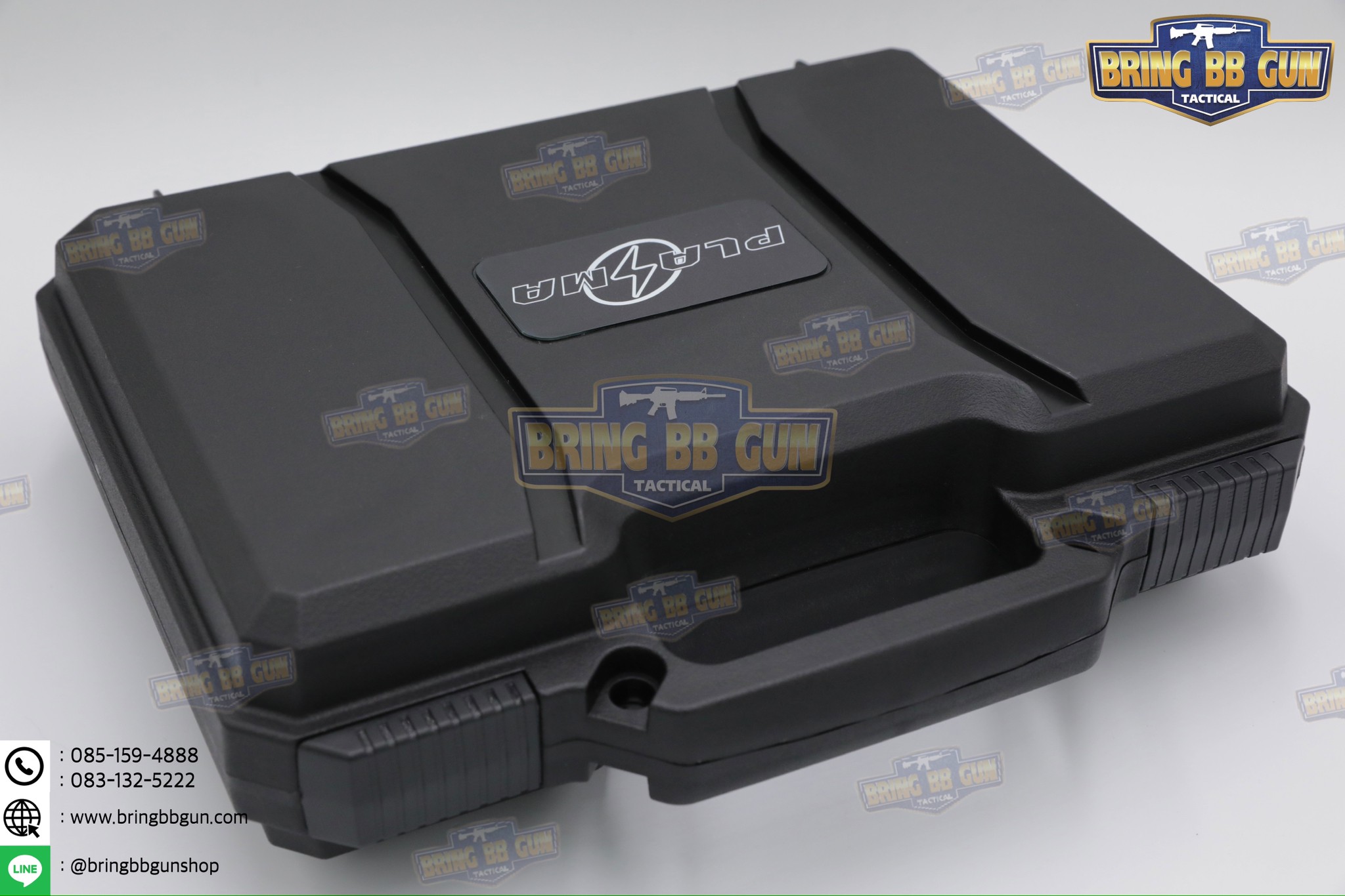กล่องปืนสั้น Plasma Case รุ่น Light Weight (กล่องปืนสั้น B12) (กล่องกันกระแทก) (เคสกันกระแทก) (เคสปืนสั้น) (Lockable Pistol Case) (Light Weight Case)