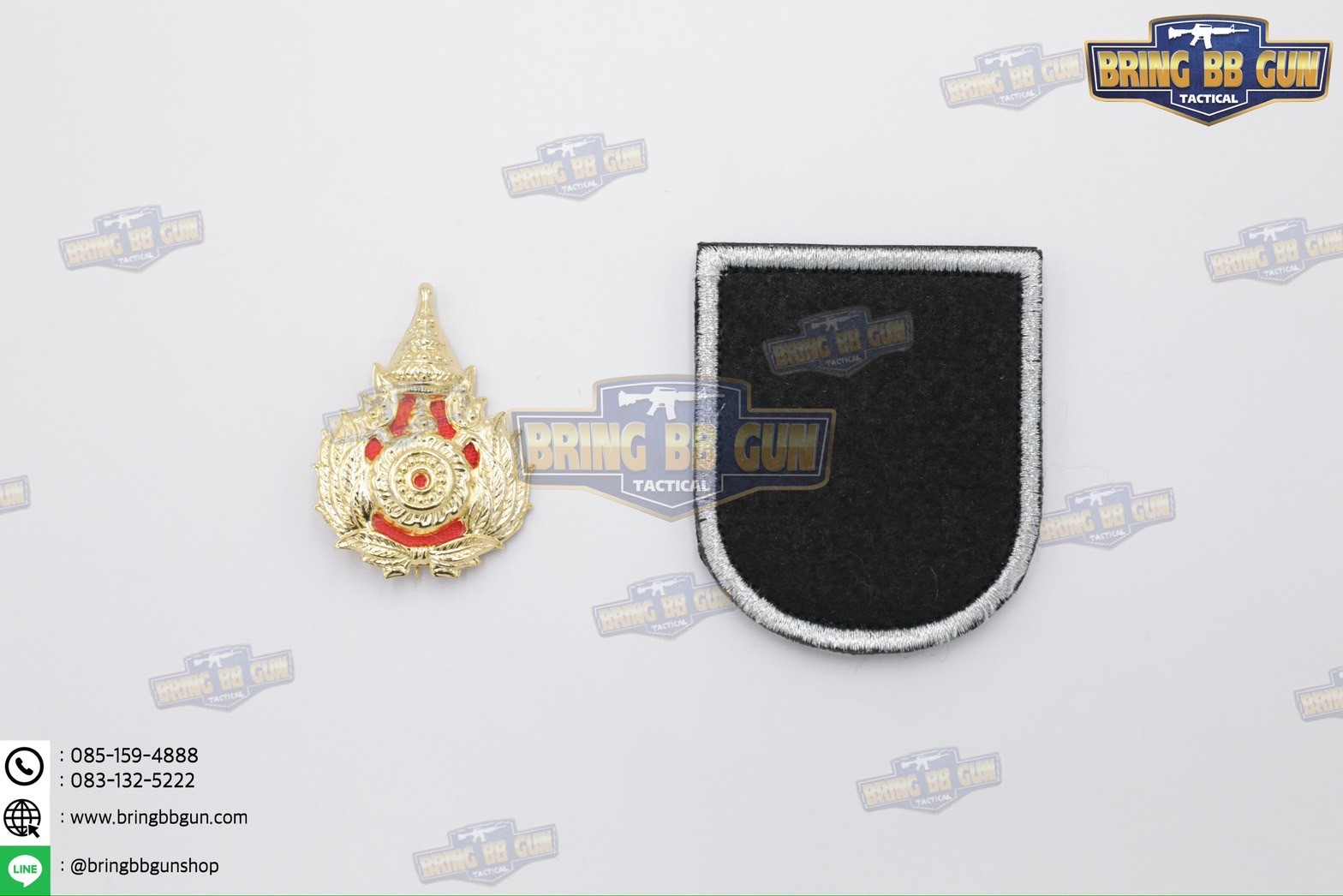 หน้าหมวกเบเร่ต์ ตีนตุ๊กแก