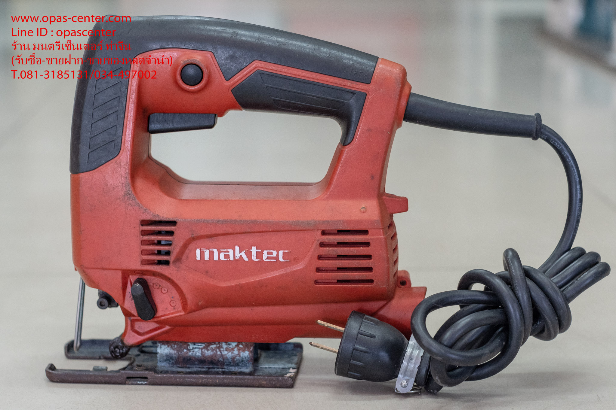 จิ๊กซอว์ ปรับรอบ MAKTEC รุ่น MT431 มือสอง สภาพดี
