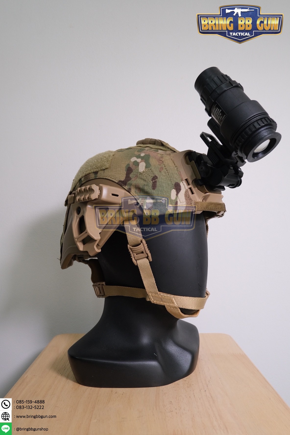 ขาจับกล้องไนท์วิชั่น Wildcox (ขาจับกล้องไนท์วิชั่น แบบอลูมิเนียม) (L4G24 NVG Mount) (Night Vision Goggle Mount)