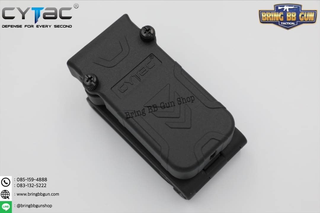 ซองแม็กกระซีนเดี่ยว Universal ยี่ห้อ Cytac (Universal Single Magazine Pouch) แบบพกนอก
