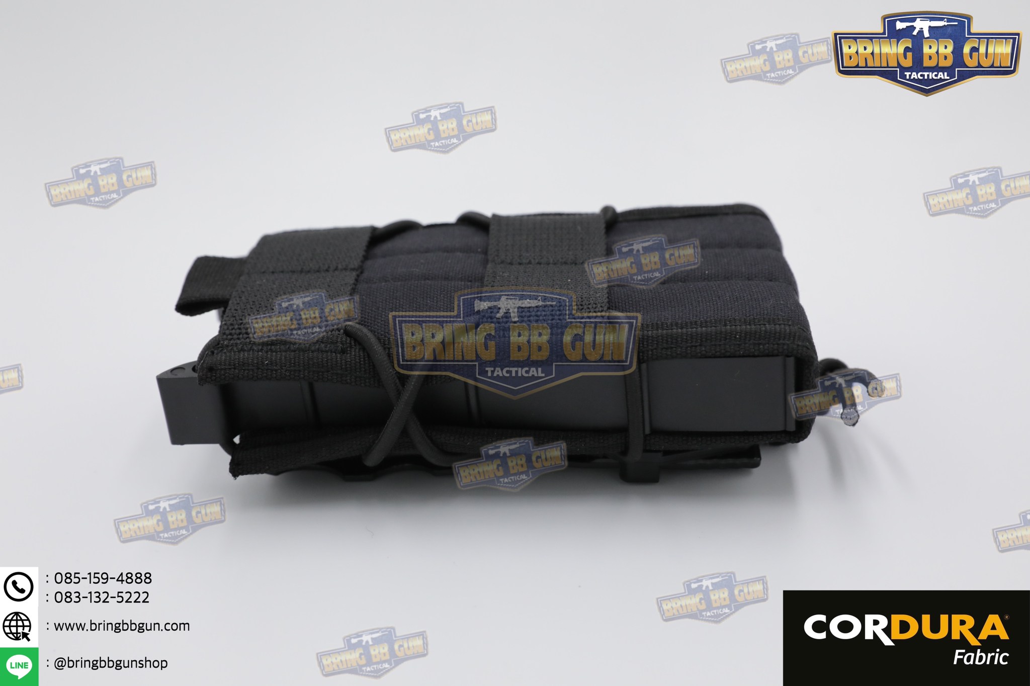 เพ้าแม็กกาซีน ทรง Tiger รุ่น 5.56 (ซองแม็กกาซีนเดี่ยวทรง TACO) (Tiger Type 5.56) (Tiger Type 5.56 Magazine Pouch) (Magazine Pouch)