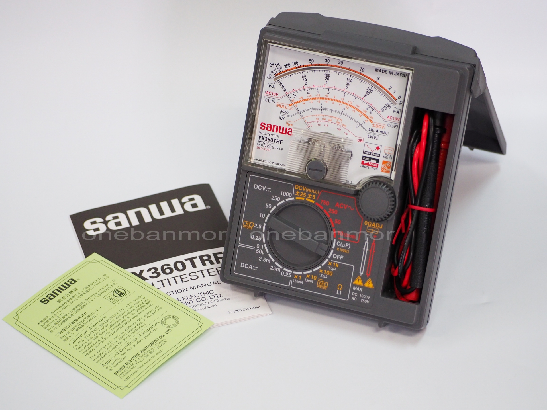 Sanwa Multimeter YX360TRF แท้ 100% Made in Japan - onebanmor หนึ่ง