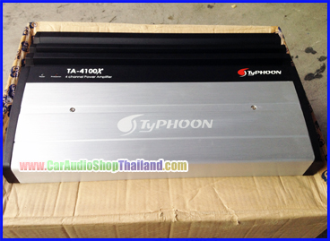 แอมป์ 4 CH TYPHOON TA-4100X (ใต้ฝุ่น)
