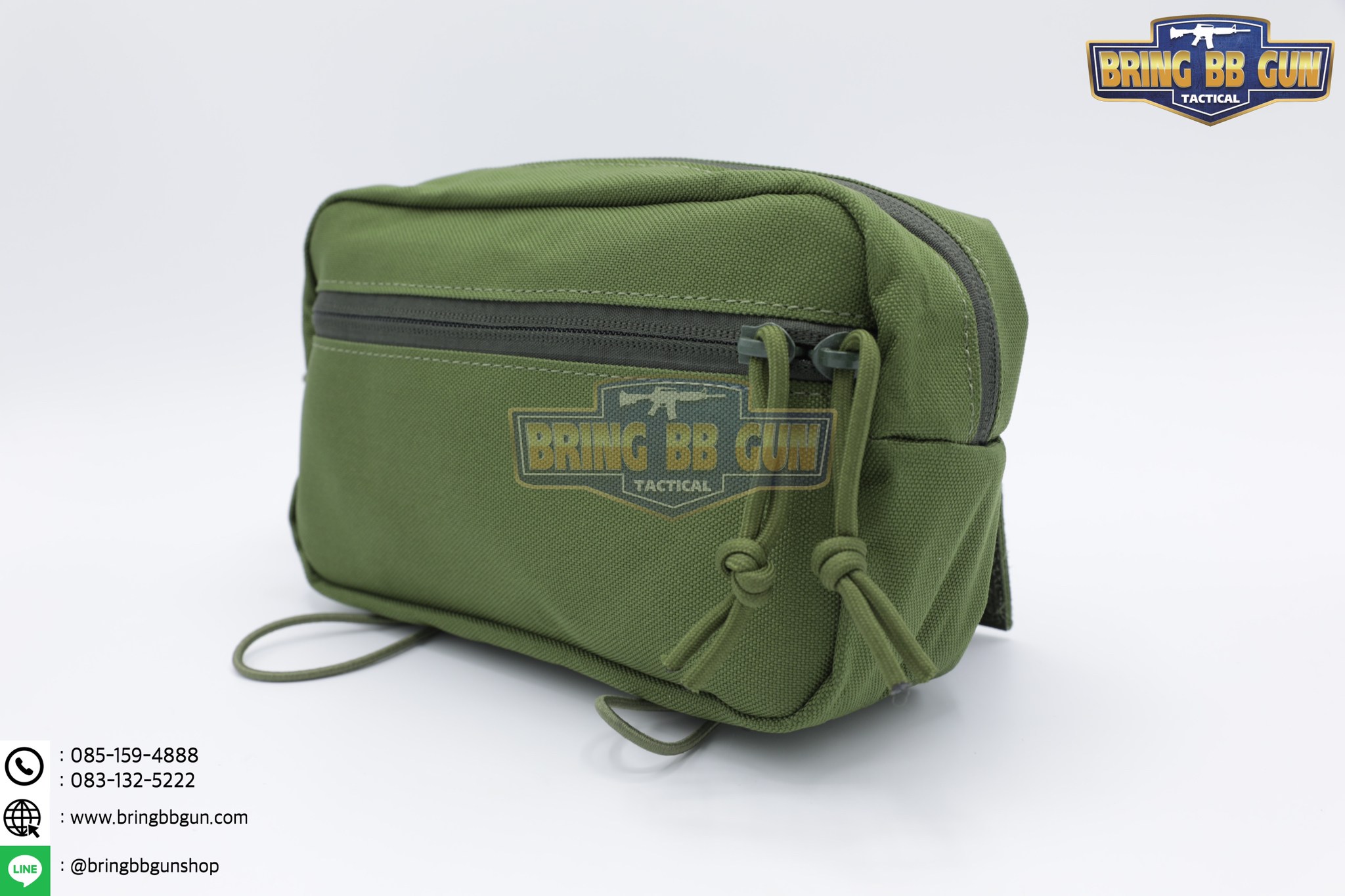 กระเป๋าจิงโจ้ติดเสื้อเวส ทรงสีเหลี่ยม (Drop Pouch) (Lower Accessories Pouch)