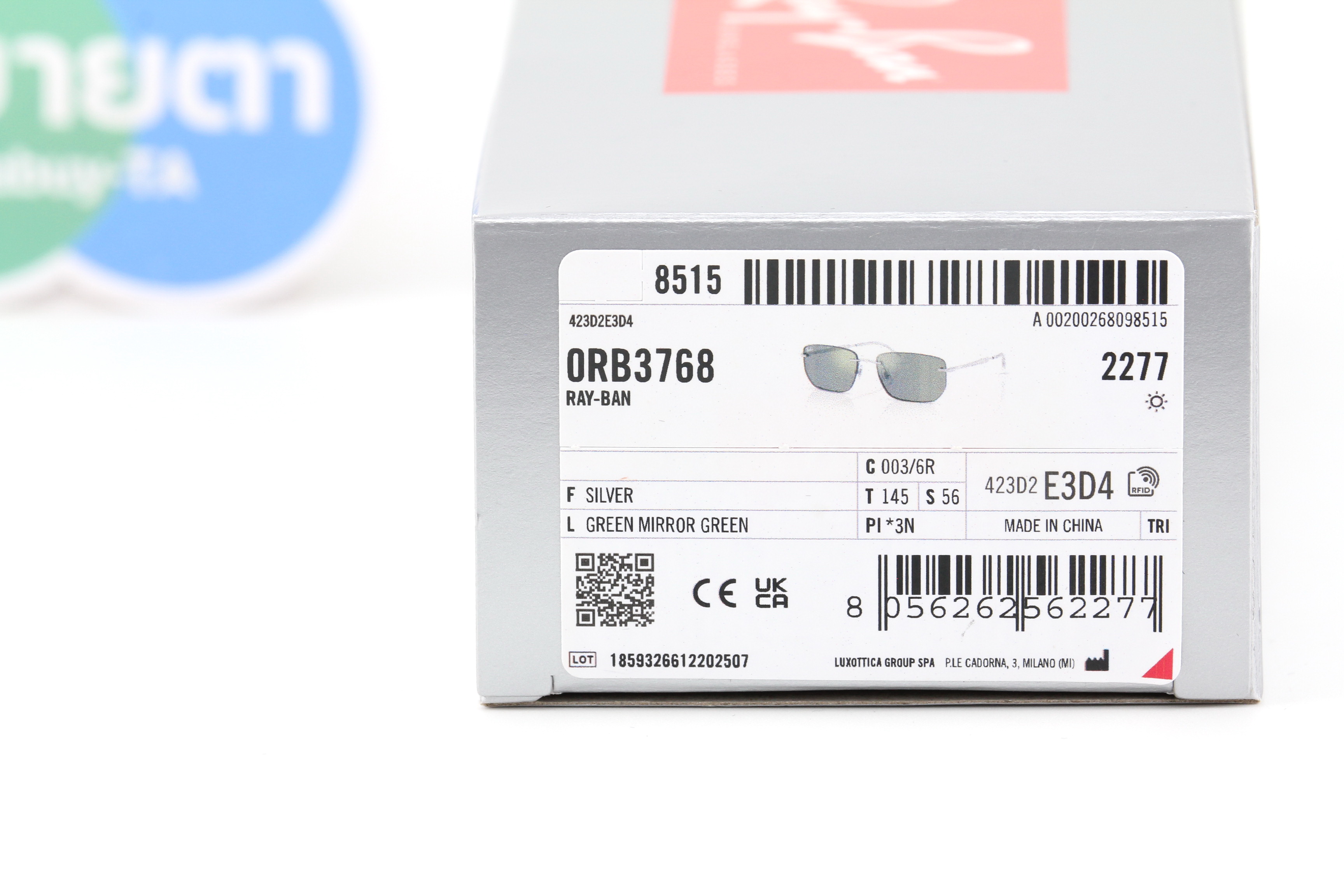 RayBan RB3768 003/6R 56mm.