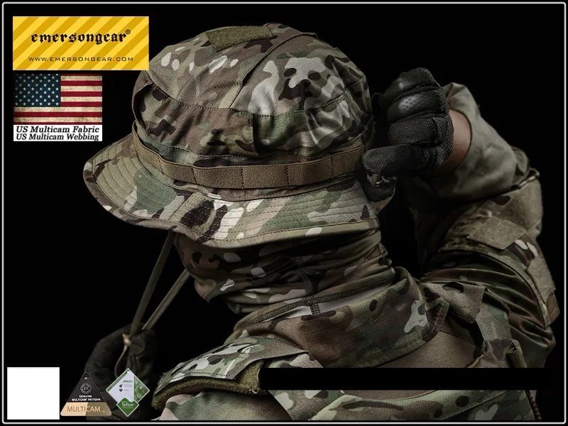 หมวกปีกกลม (ปีกสั้น) ยี่ห้อ Emerson (Tactical Short Brim Boonie Hat) (Boonie Hat)