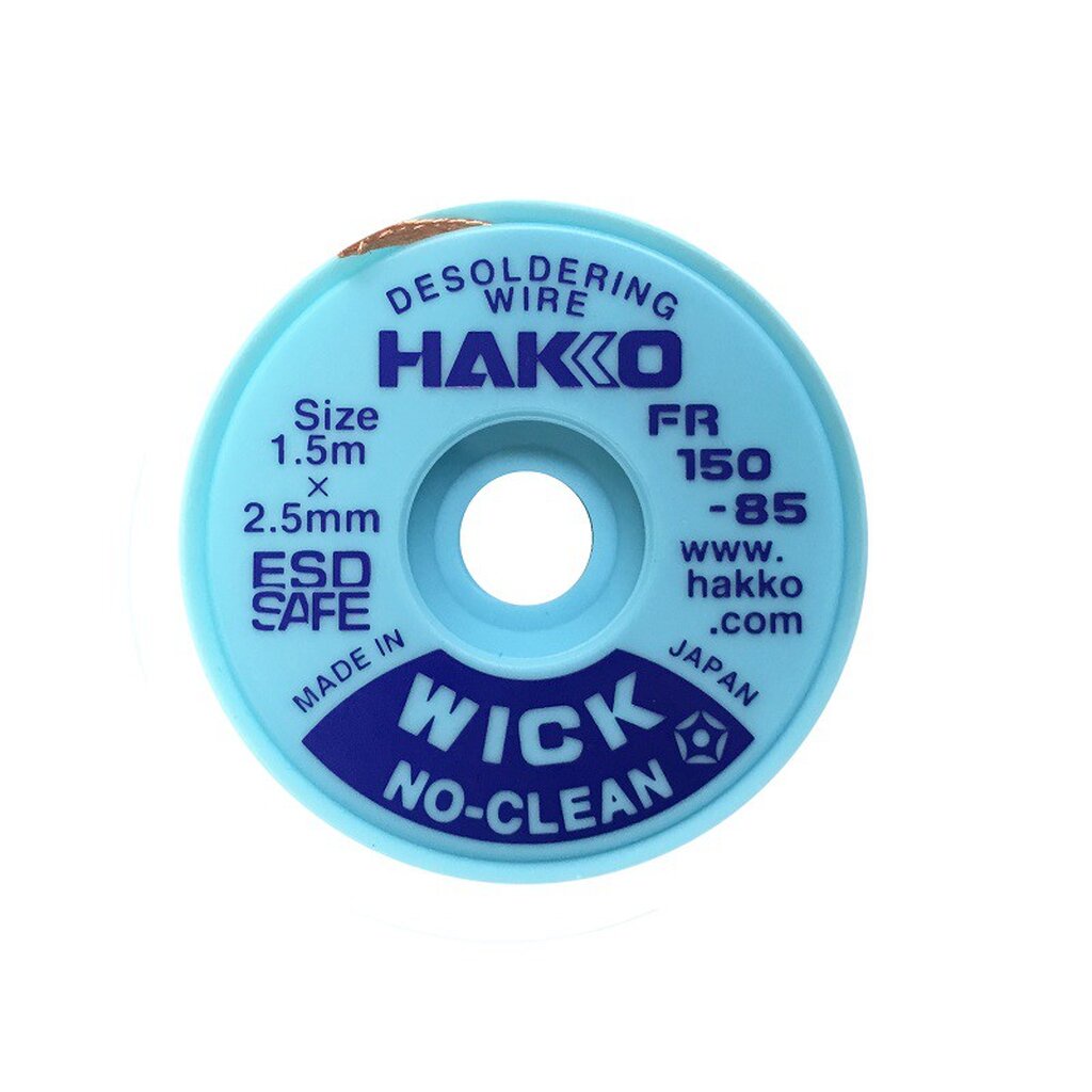 ลวดซับตะกั่ว |FR150-81,FR150-82,FR150-83,FR150-84,FR150-85 |FR150-86 |HAKKO |ขนาด 1-3 mm. 1.5 เมตร