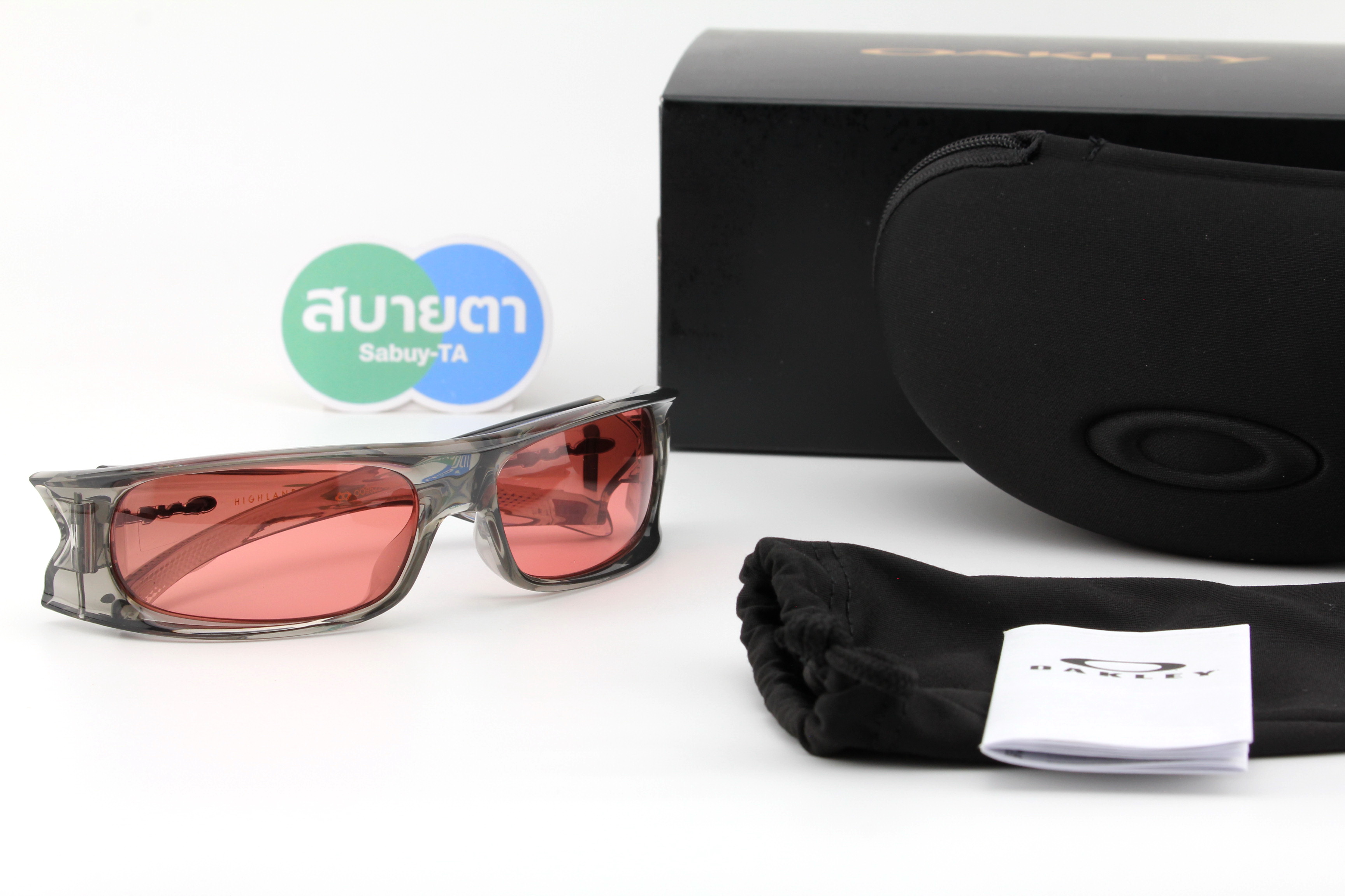 OAKLEY HIGHLAND Grey Ink/Phizm Peach OO9522-03