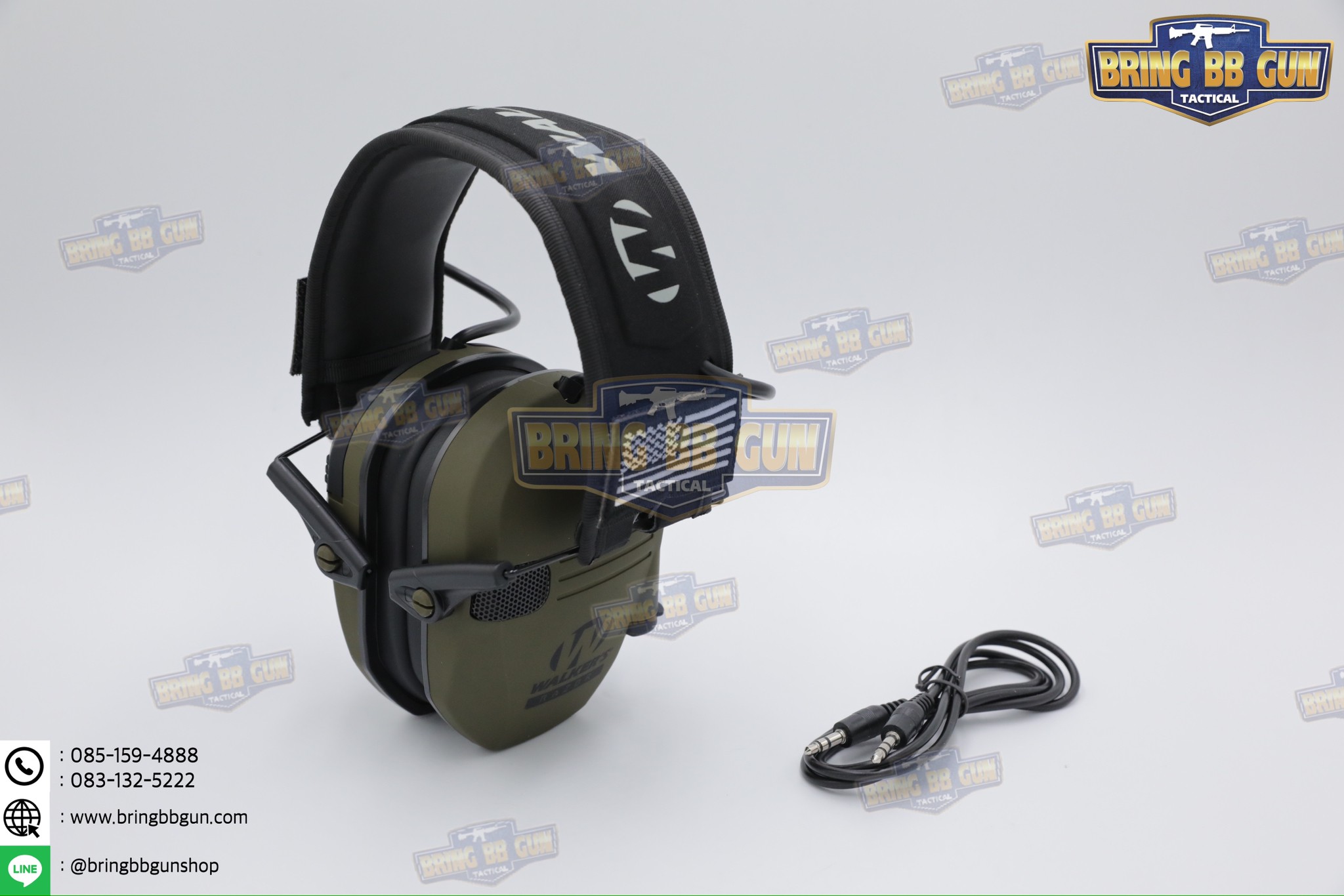 หูฟังตัดเสียง ทรง W1 Razor