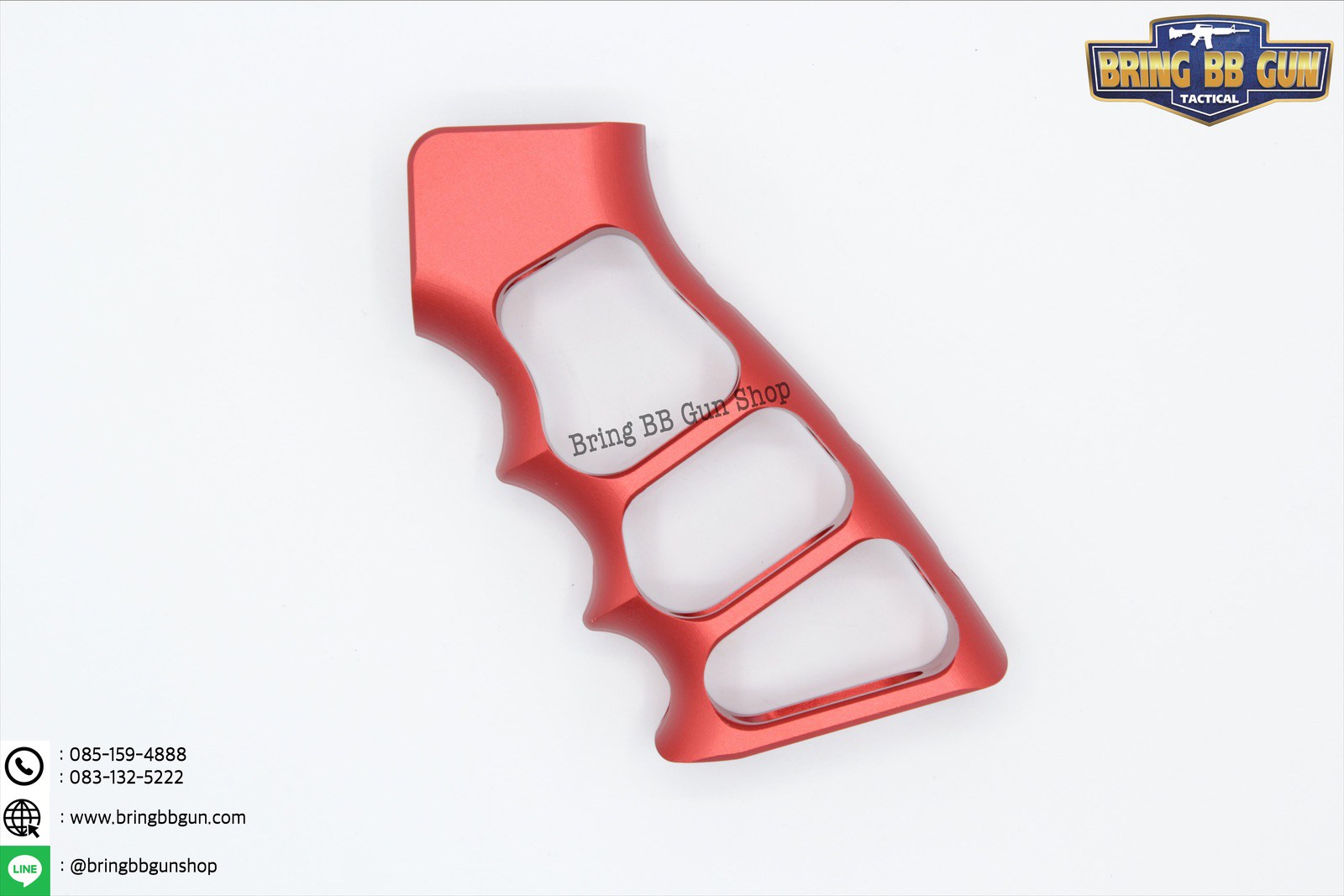 กริ๊ปมือหลัง งานCNC ยี่ห้อ 5KU (กริ๊ปมือแก็ส) น้ำหนัก : 122 กรัม สำหรับปืน : ตระกูล M4/M16,AR15,AR9,Derya MK12