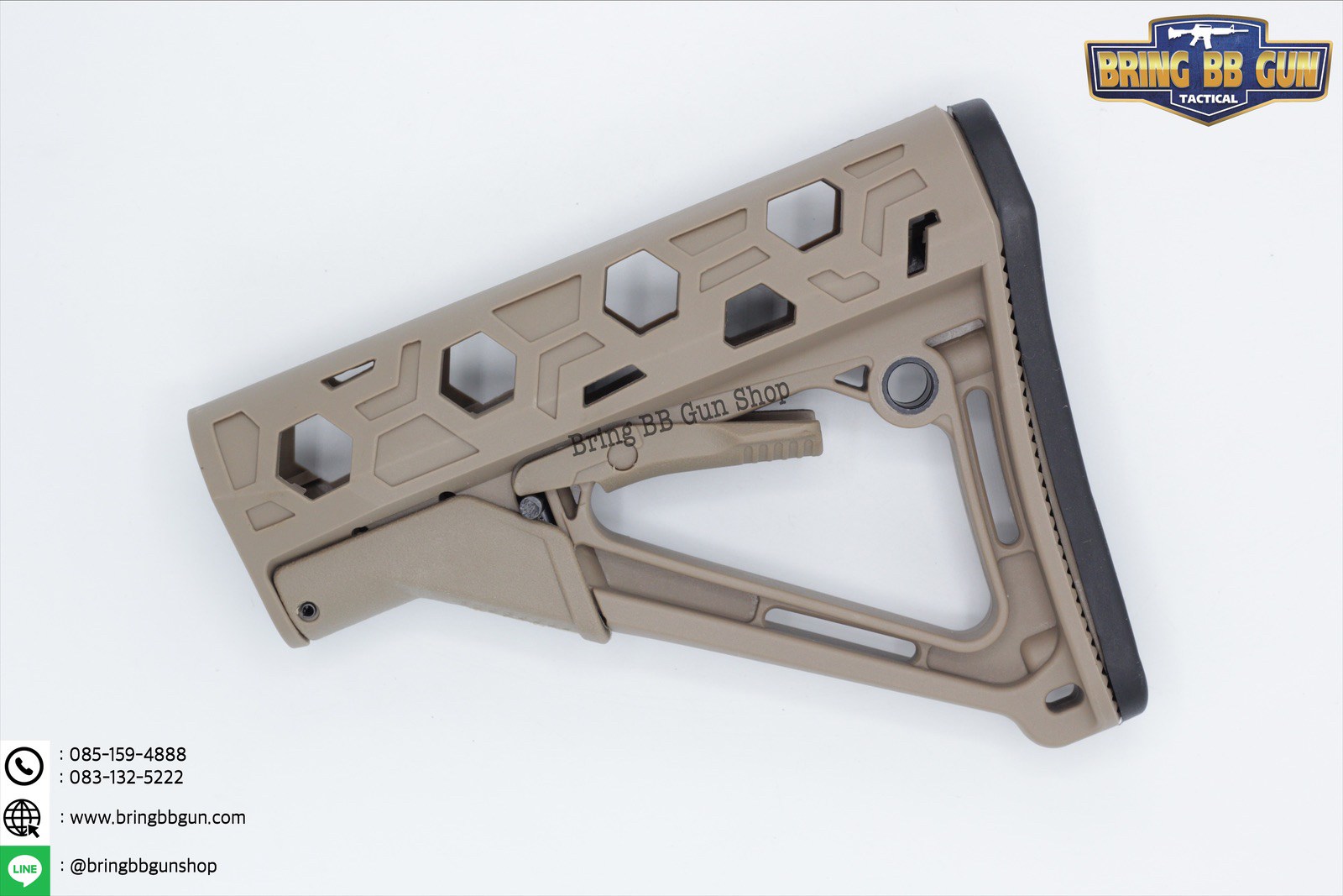 พานท้าย ยี่ห้อ Magpul CTR รุ่น ฉลุลาย