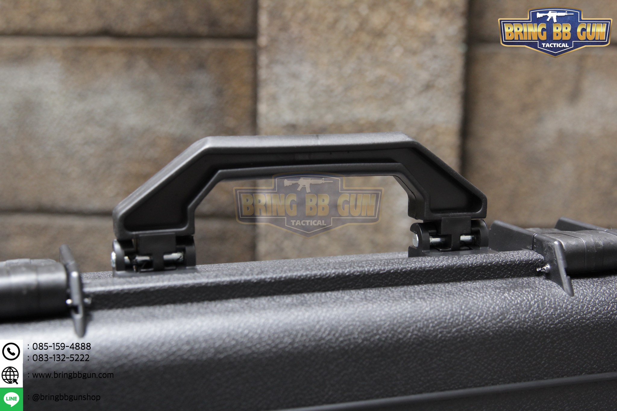 กล่องปืนยี่ห้อ Solid Case (Hard case) ขนาดภายนอก : 85*32*14 cm. ขนาดภายใน : 82*28.5*14 cm.