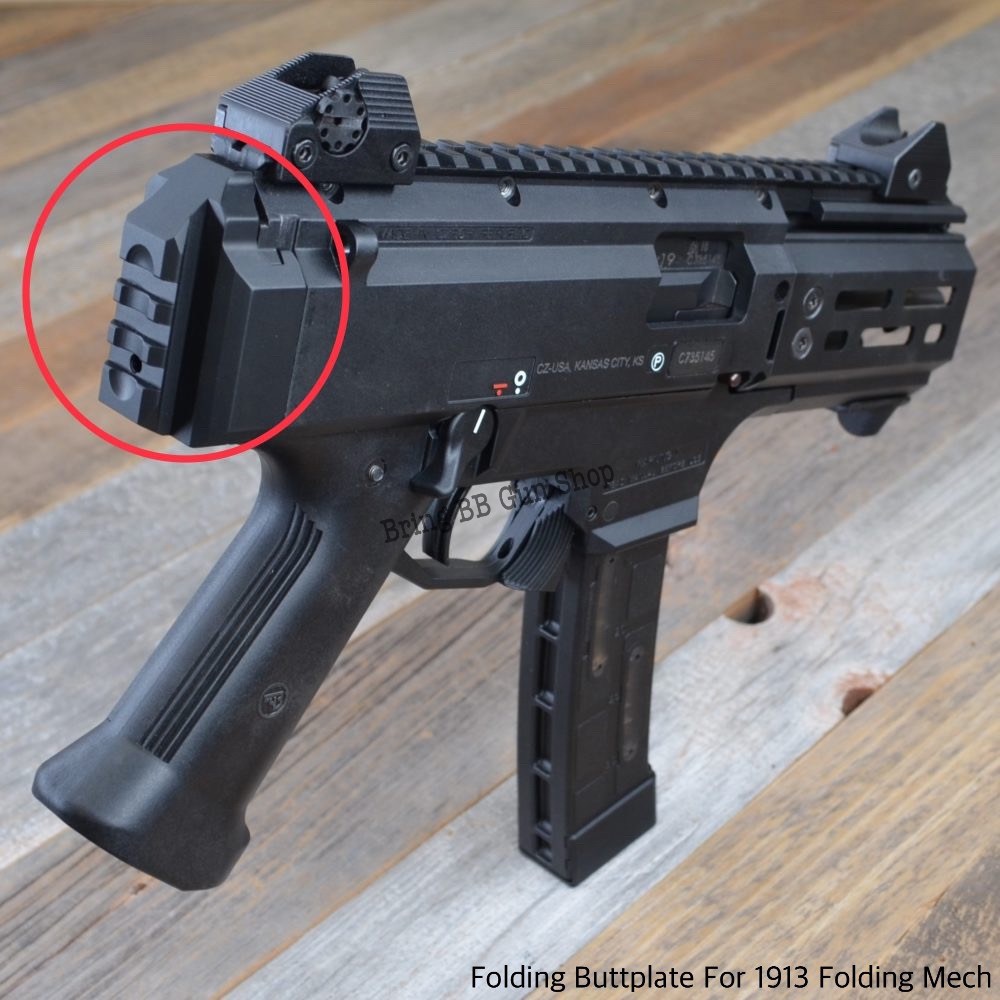 พานท้ายปืนแบบพับได้ ทรง JMac รุ่น 1913