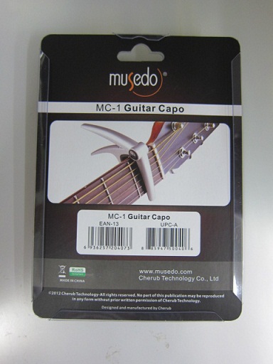 คาโป้ หนีบคอกีต้าร์ Musedo รุ่น MC-1 ของใหม่ หลายสี ขายถูก